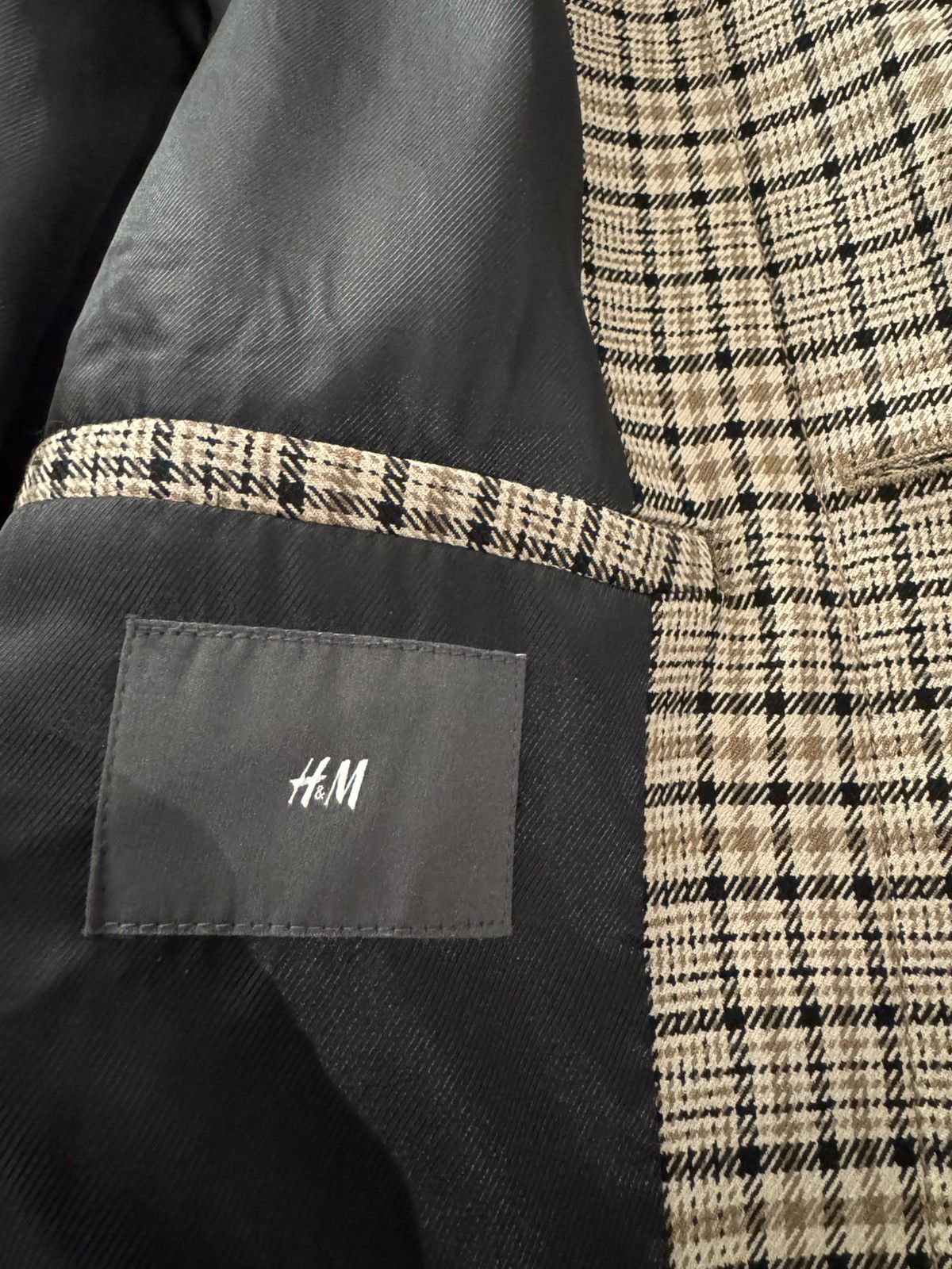 H&M H&M patterned car coat - Size Medium Size US M / EU 48-50 / 2 - 6 Thumbnail