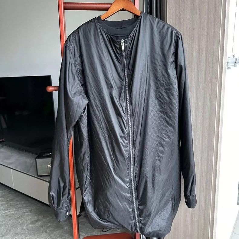 Rick Owens Black Layered Jacket Size M