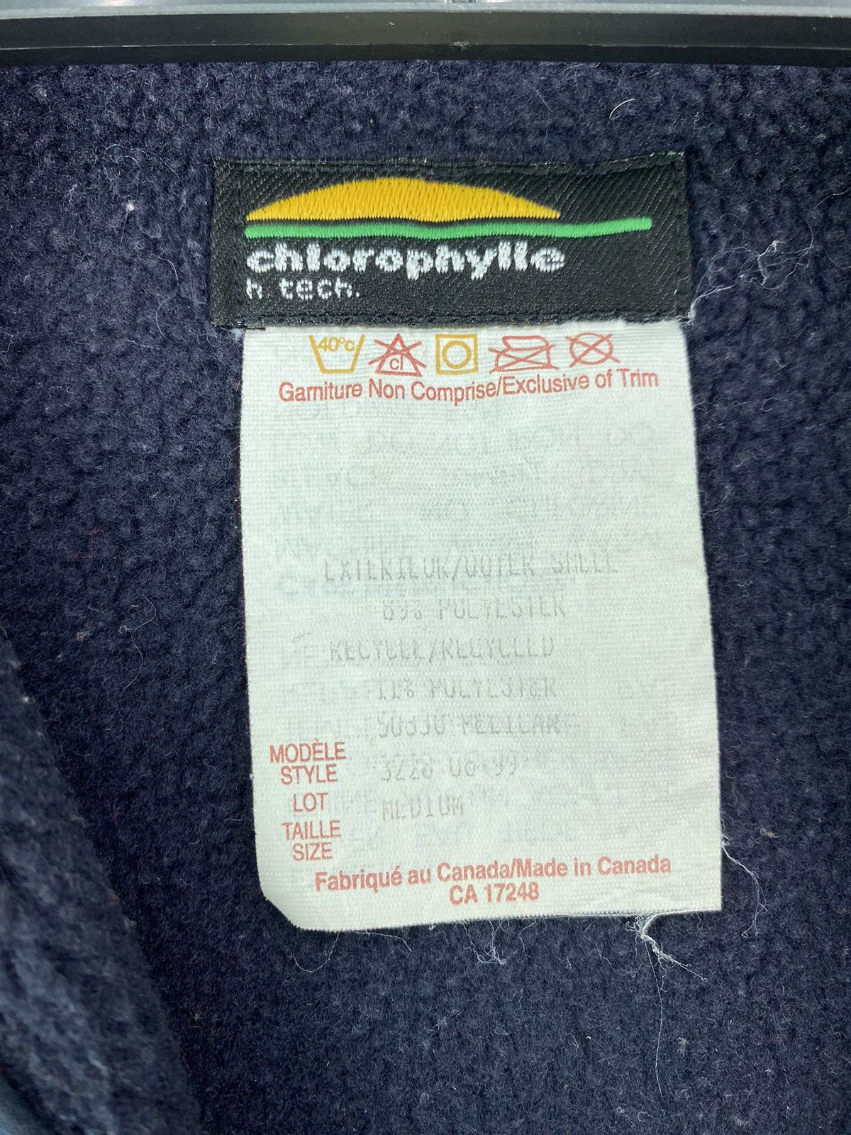 Vintage Rare Chlorophylle polartec sleeveless jacket Size US M / EU 48-50 / 2 - 5 Thumbnail