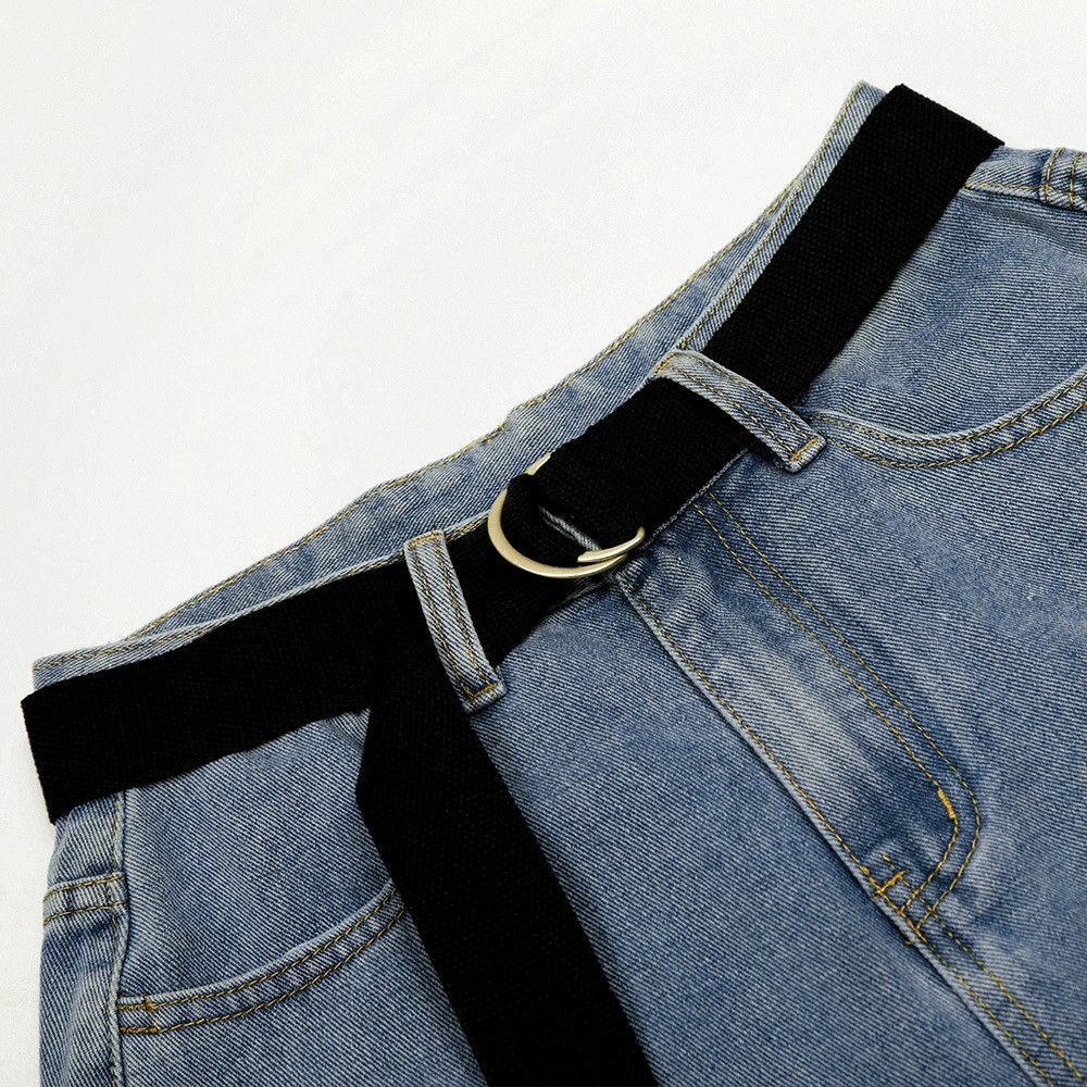 Jean Men's loose-fitting cartoon print machete jeans Size US 32 / EU 48 - 3 Thumbnail