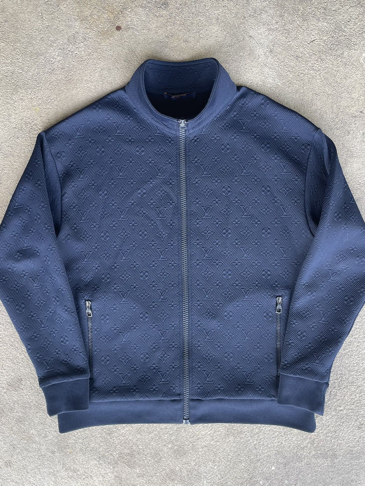 Louis Vuitton Monogram Zip-Through Top