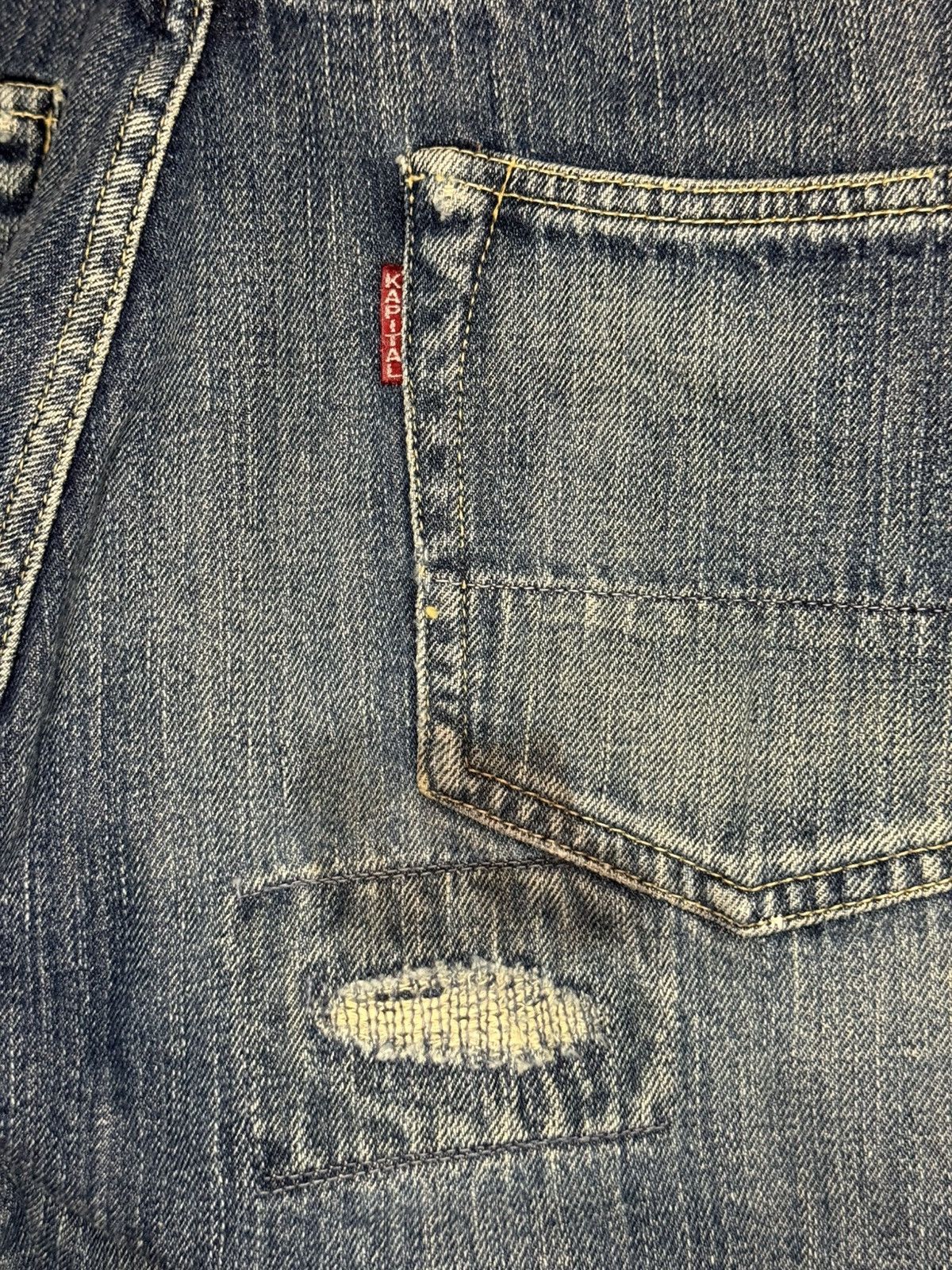 Kapital Kapital Patchwork Denim Jeans Size US 29 - 4 Thumbnail