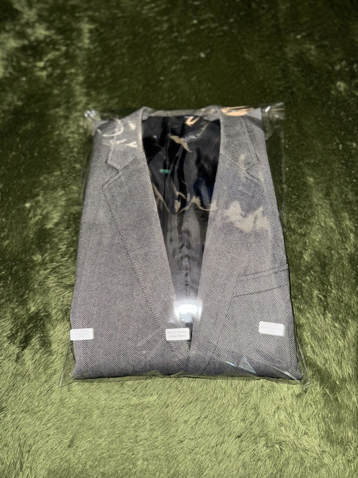 Tommy Hilfiger [42R] Tommy Hilfiger USA Jacquard Textured Classic Blazer Size 42R - 11 Thumbnail