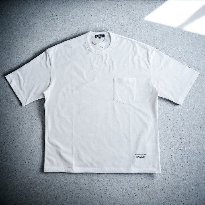 Comme des Garcons Homme NWT 25SS COMME des GARCONS HOMME Spindle Logo T-Shirt M Size US M / EU 48-50 / 2 - 2 Thumbnail