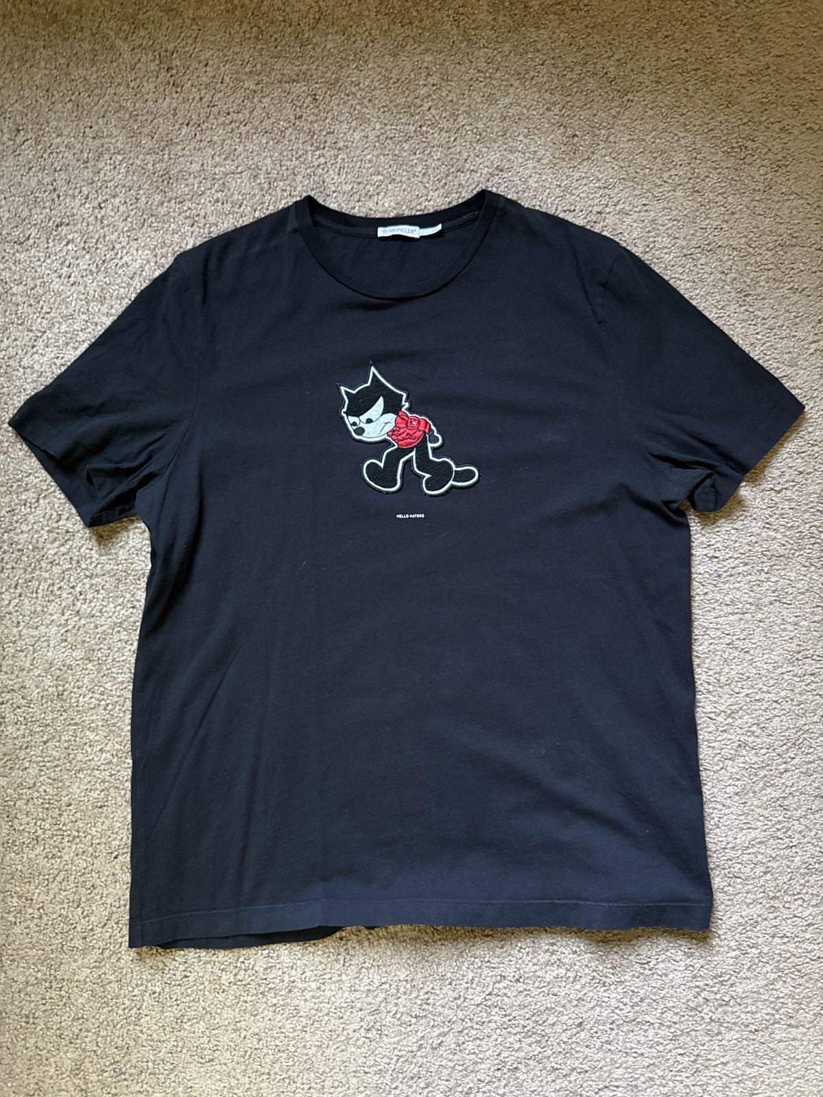 トップス MONCLER 20ss FELIX THE CAT HELLO HATERS Felix the Cat T-shirt MONCLER | Blondie Shop