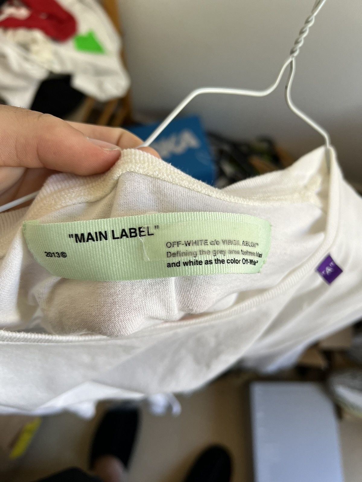 Off-White Off white Clover Long Sleeve TEE Size US L / EU 52-54 / 3 - 8 Thumbnail