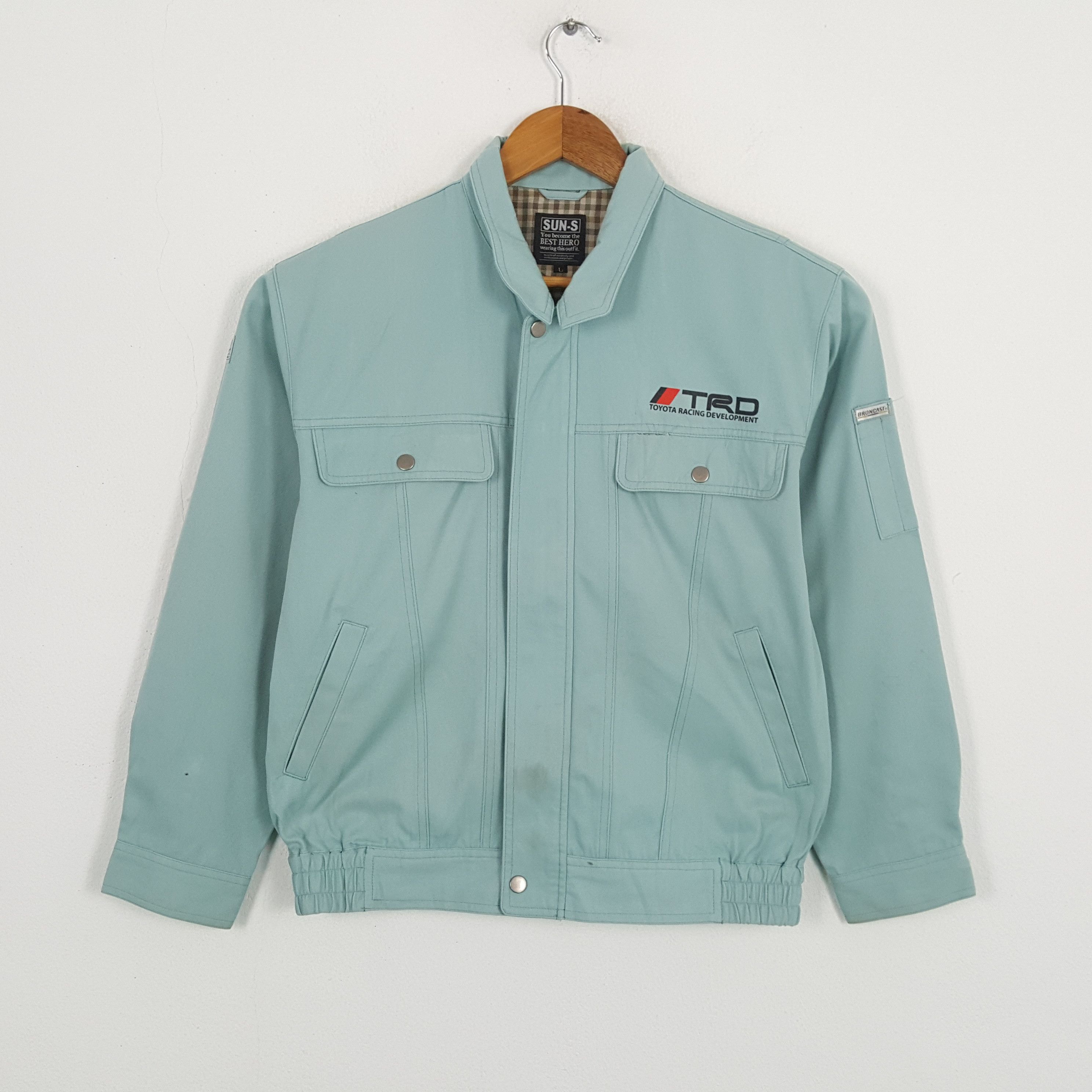 Japanese Brand × Vintage Vintage TRD TOYOTA RACING Japanese Custom Jacket Size US M / EU 48-50 / 2 - 3 Thumbnail