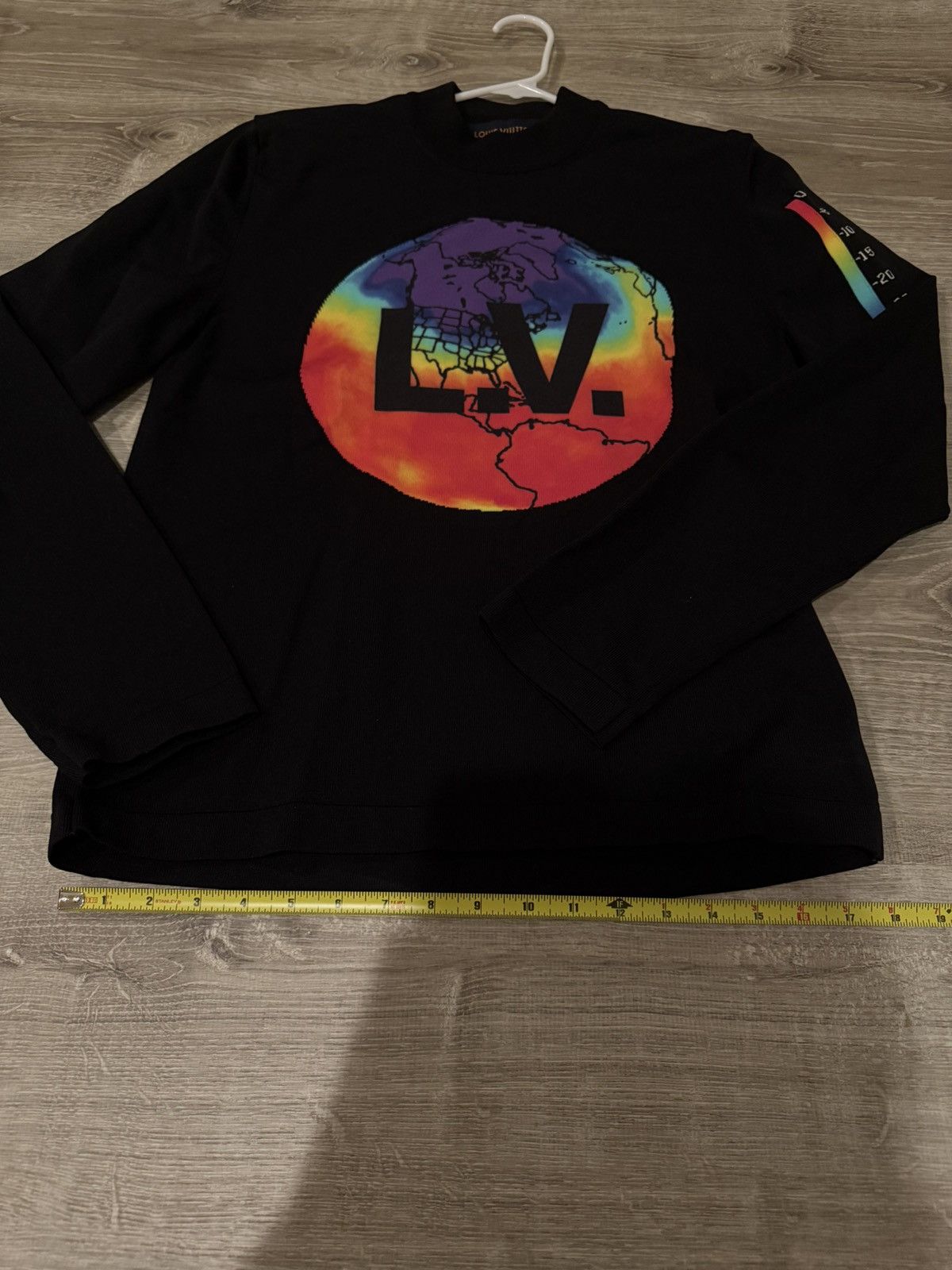 Louis Vuitton Louis Vuitton Rainbow Thermal World Sweater Size US M / EU 48-50 / 2 - 4 Thumbnail