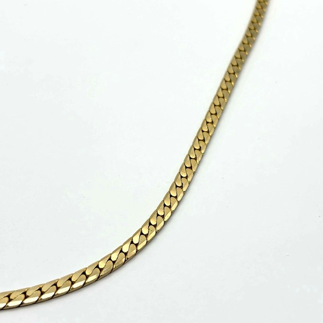Other Vintage Gold Herringbone Men's Necklace Size ONE SIZE - 3 Thumbnail