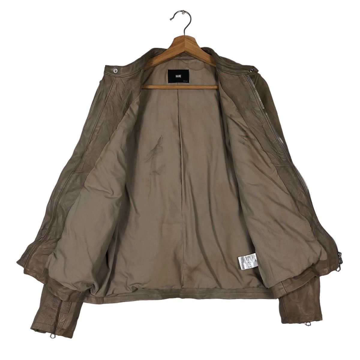 Japanese Brand 🔥Vintage Biker Leather Jacket Hare Japan Issey Miyake Size US M / EU 48-50 / 2 - 10 Thumbnail