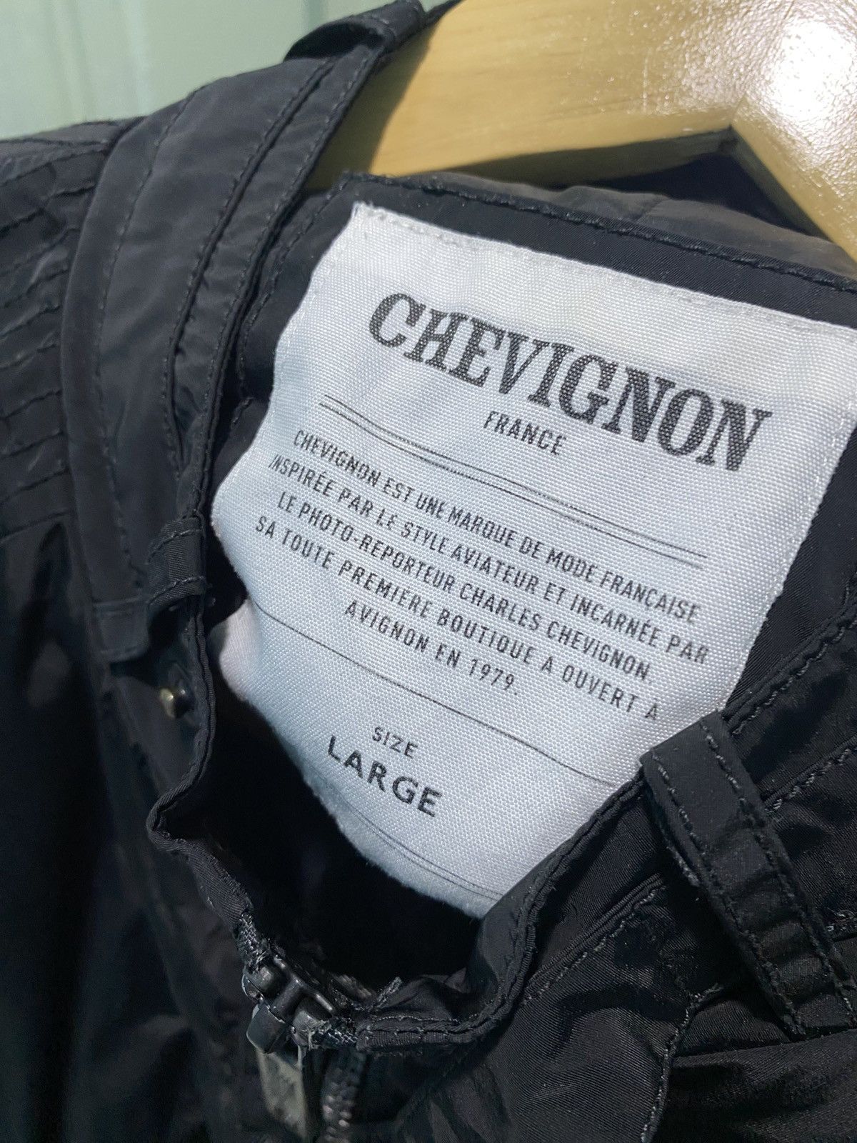 Chevignon Chevignon France Nylon Bomber Jacket Size US L / EU 52-54 / 3 - 10 Thumbnail