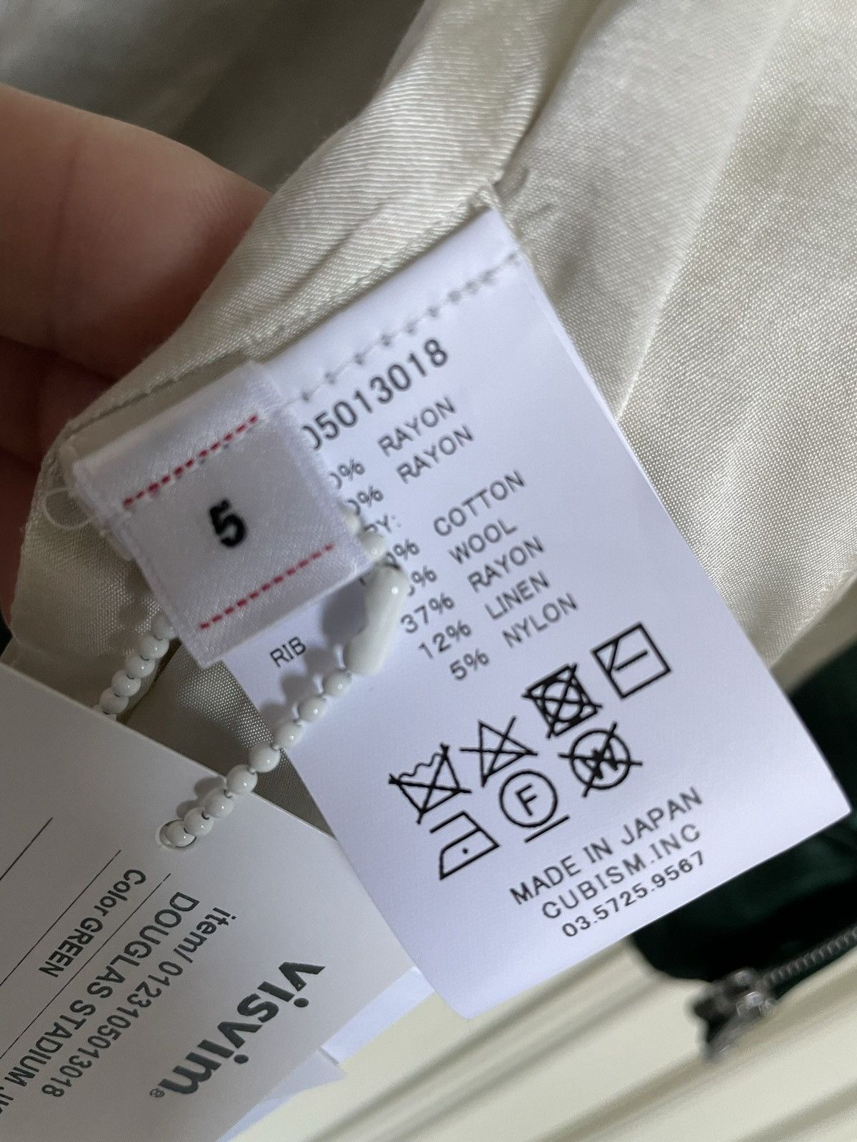 Visvim Visvim Douglas Stadium Jacket Green BNWT sz 5 Size US XXL / EU 58 / 5 - 5 Thumbnail