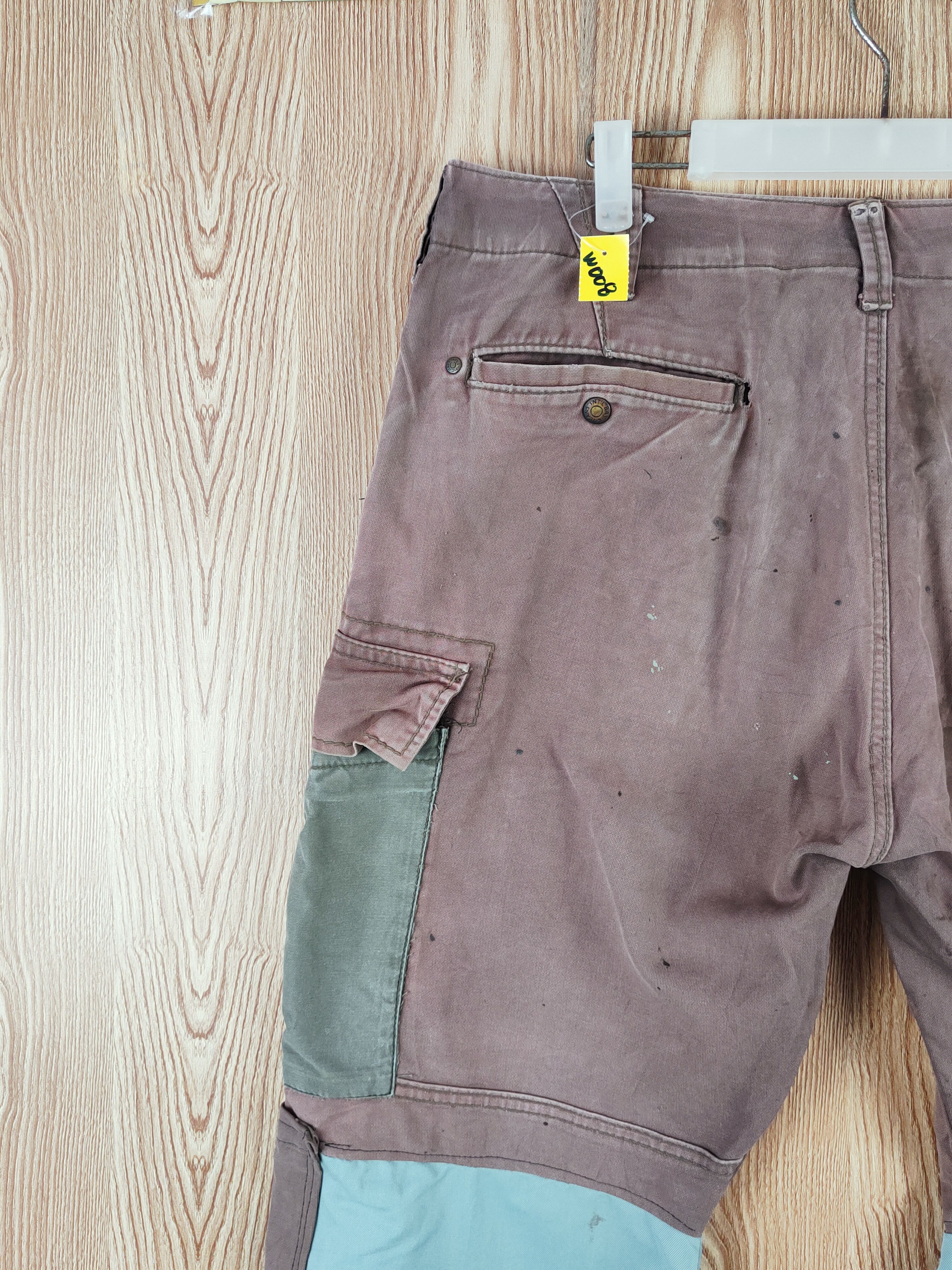 Japanese Brand DL Japan custom pocket Faded Tactical Cargo Pants #W008 Size US 36 / EU 52 - 10 Thumbnail