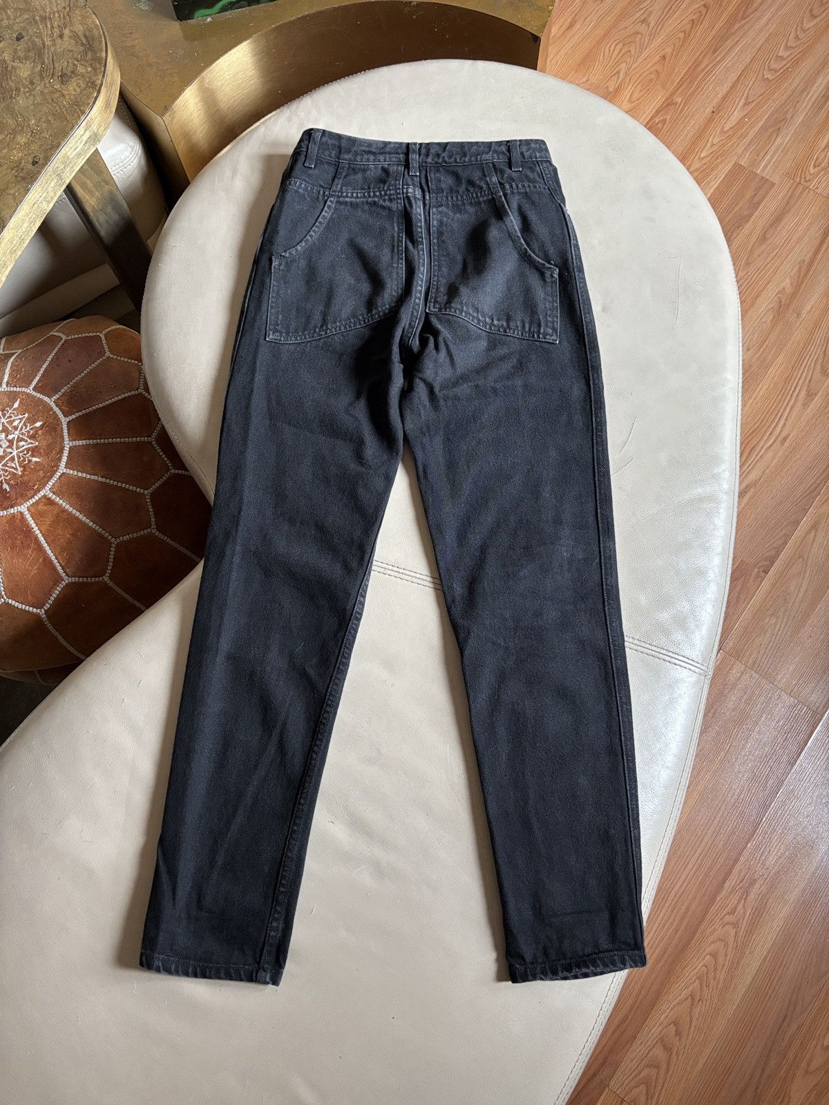 Eckhaus Latta Eckhaus Latta Black El Jeans Size 29 Size US 29 - 4 Thumbnail
