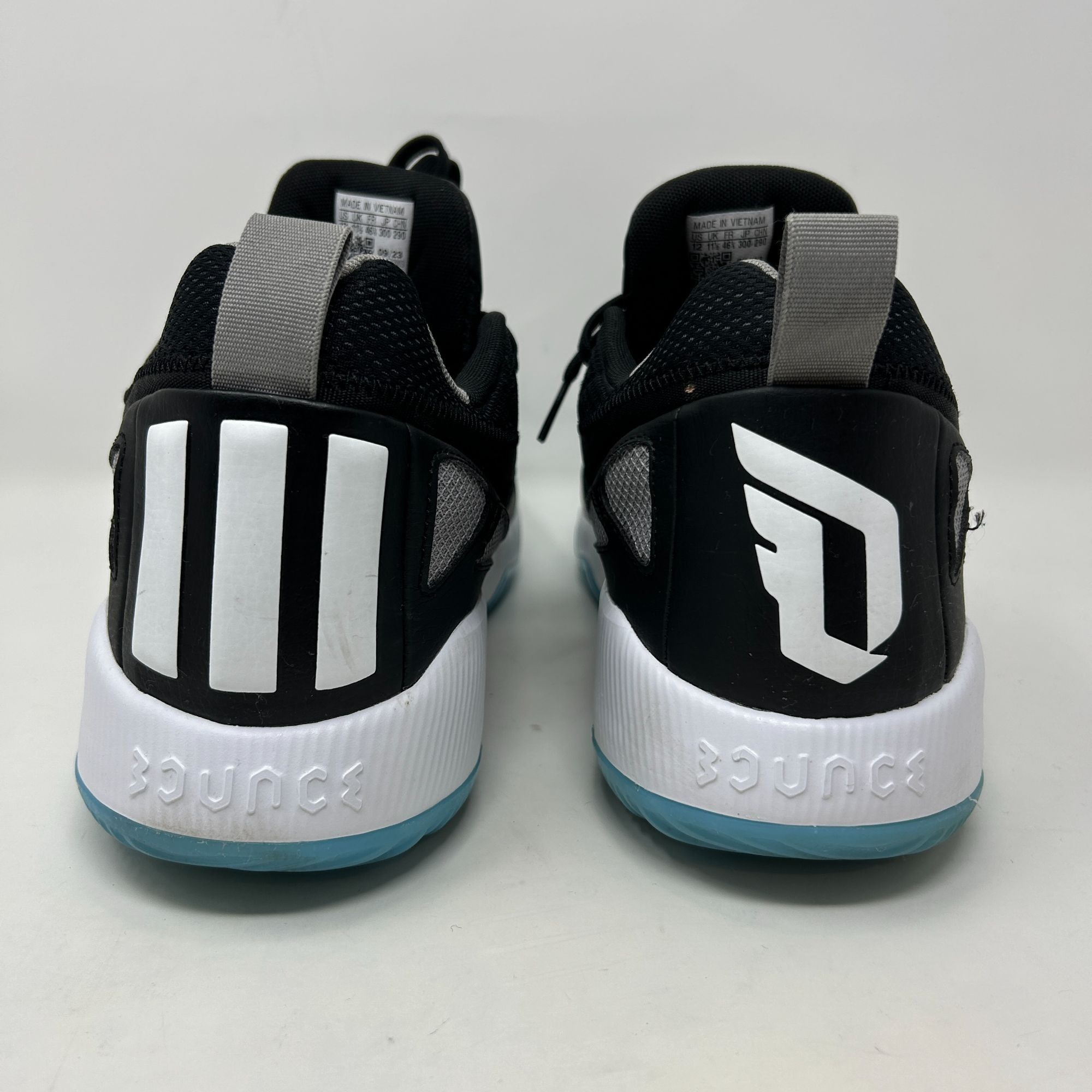 Adidas Adidas Dame Certified 2.0 'Black Cyan' Mens Size 12 Size US 12 / EU 45 - 2 Thumbnail