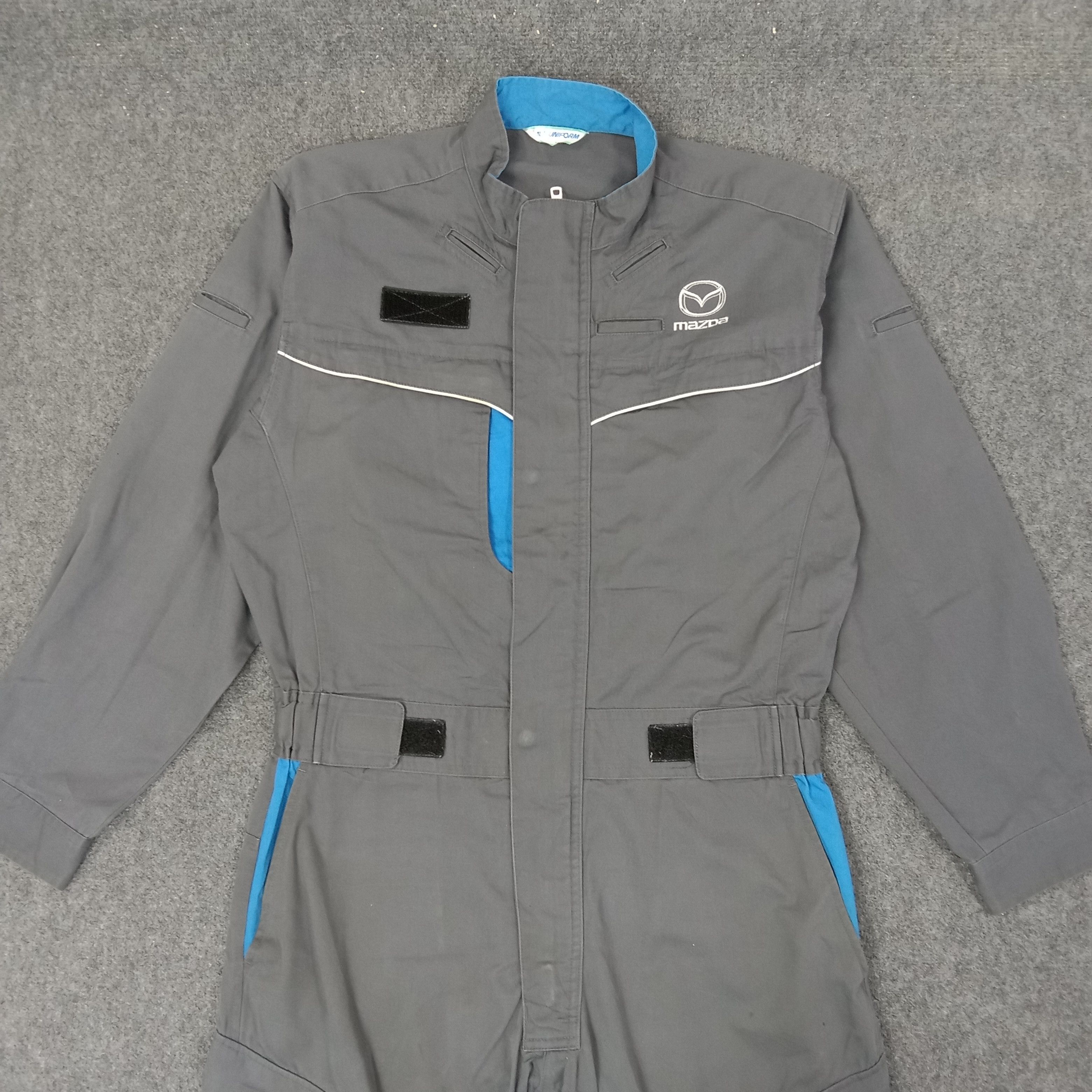 Japanese Brand Mazda Japanese Rally Team Custom Coverall Jacket C241N15 Size US M / EU 48-50 / 2 - 7 Thumbnail