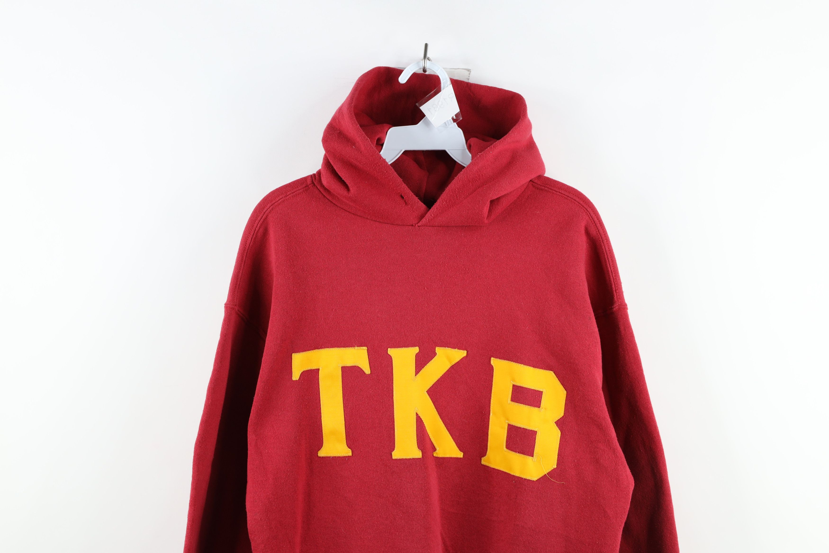 Russell Athletic Vintage 90s Russell Athletic Tau Kappa Fraternity Hoodie Size US XL / EU 56 / 4 - 2 Thumbnail