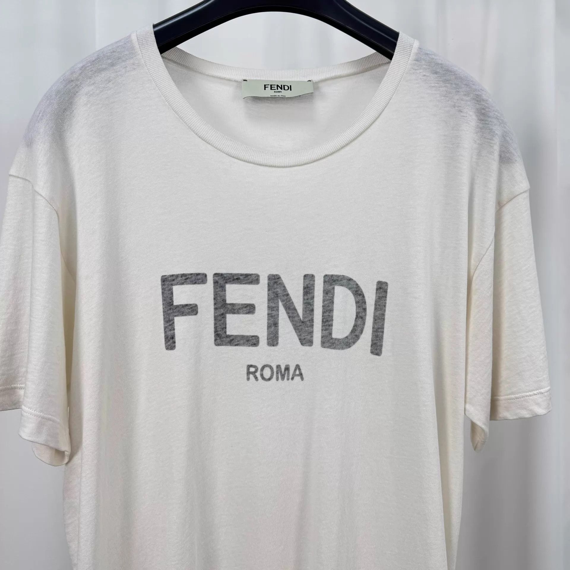 Fendi Fendi Printed Logo Short Sleeve Tee M 99 New Size US M / EU 48-50 / 2 - 3 Thumbnail
