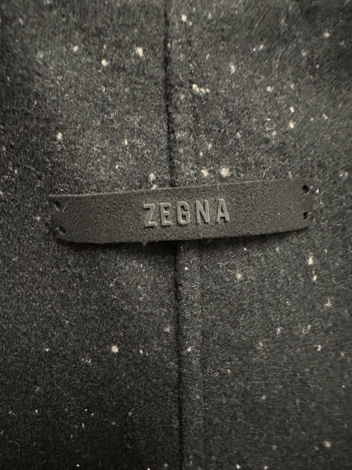 Ermenegildo Zegna × Fear of God Fear Of God X Zegna Black Mélange Wool-felt Sweatpants Size US 32 / EU 48 - 2 Thumbnail
