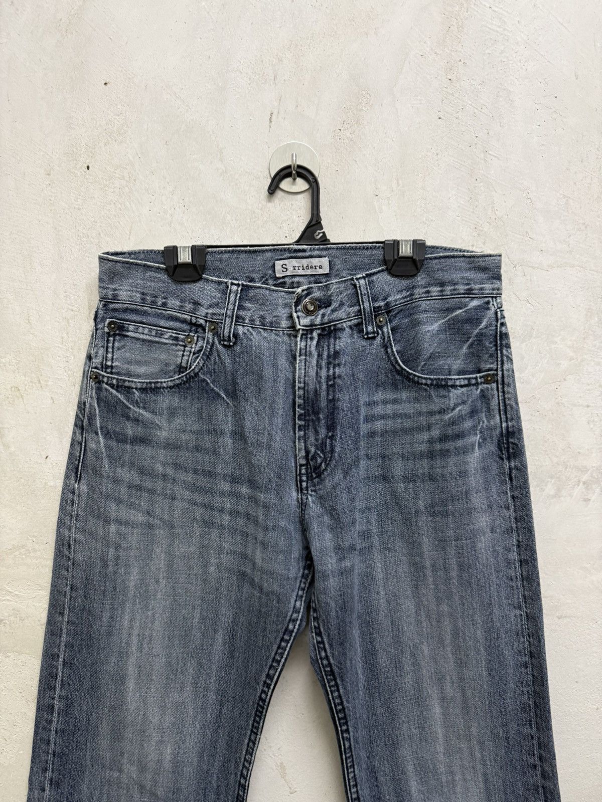 Japanese Brand Sorridere Grunge Skull ifsixwanine lgb style Denim Size US 32 / EU 48 - 5 Thumbnail