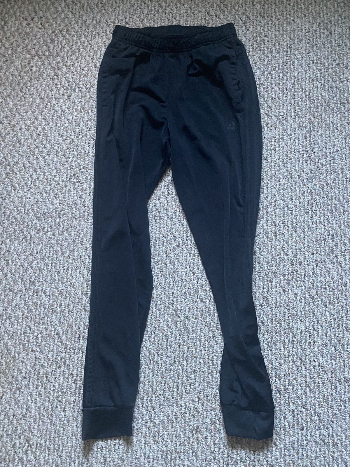 Adidas × Vintage Adidas Sweatpants Tripple Black Size US 29 - 1 Thumbnail