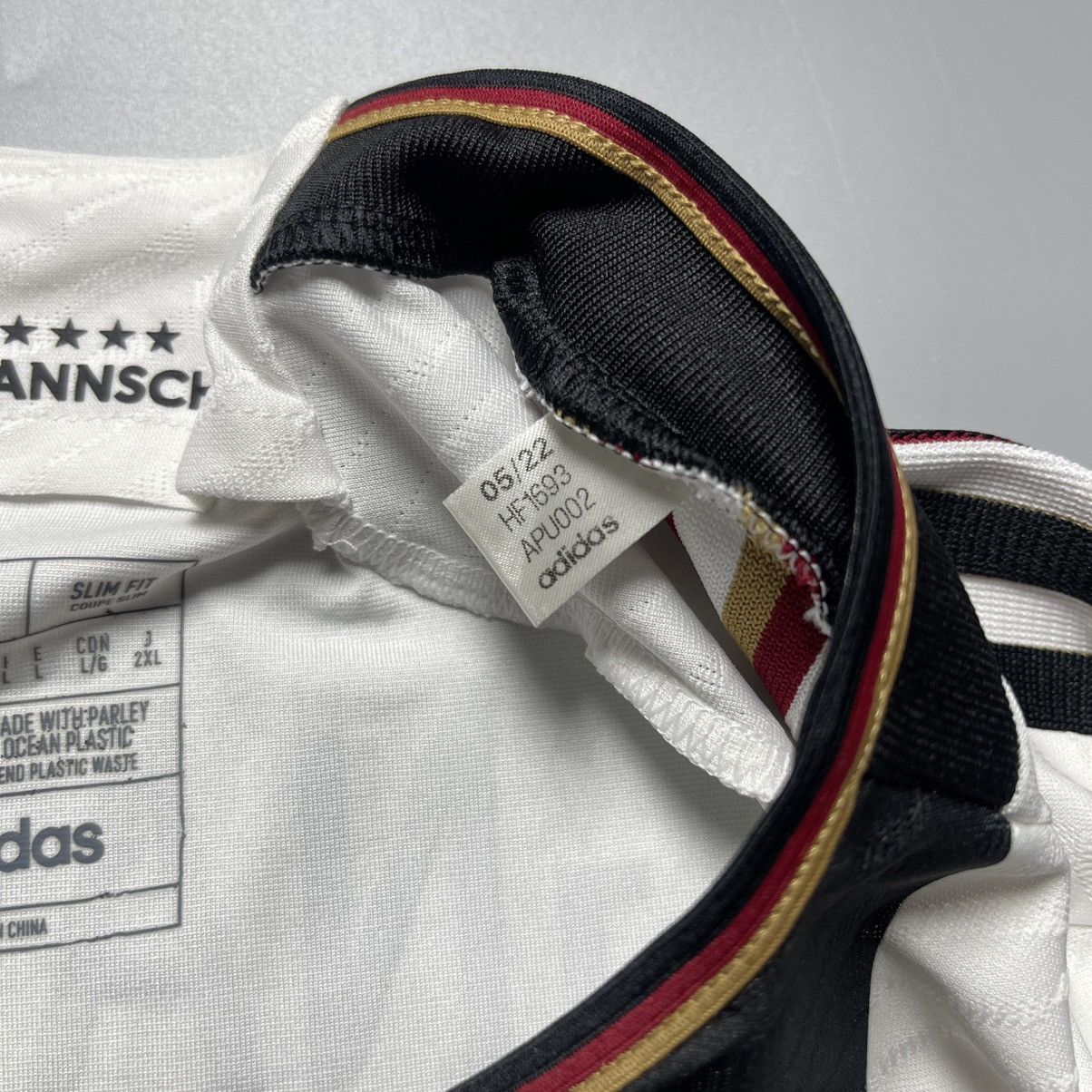 Adidas GERMANY ADIDAS 2022 WORLD CUP SOCCER HOME JERSEY #10 GNABRY Size US L / EU 52-54 / 3 - 7 Thumbnail