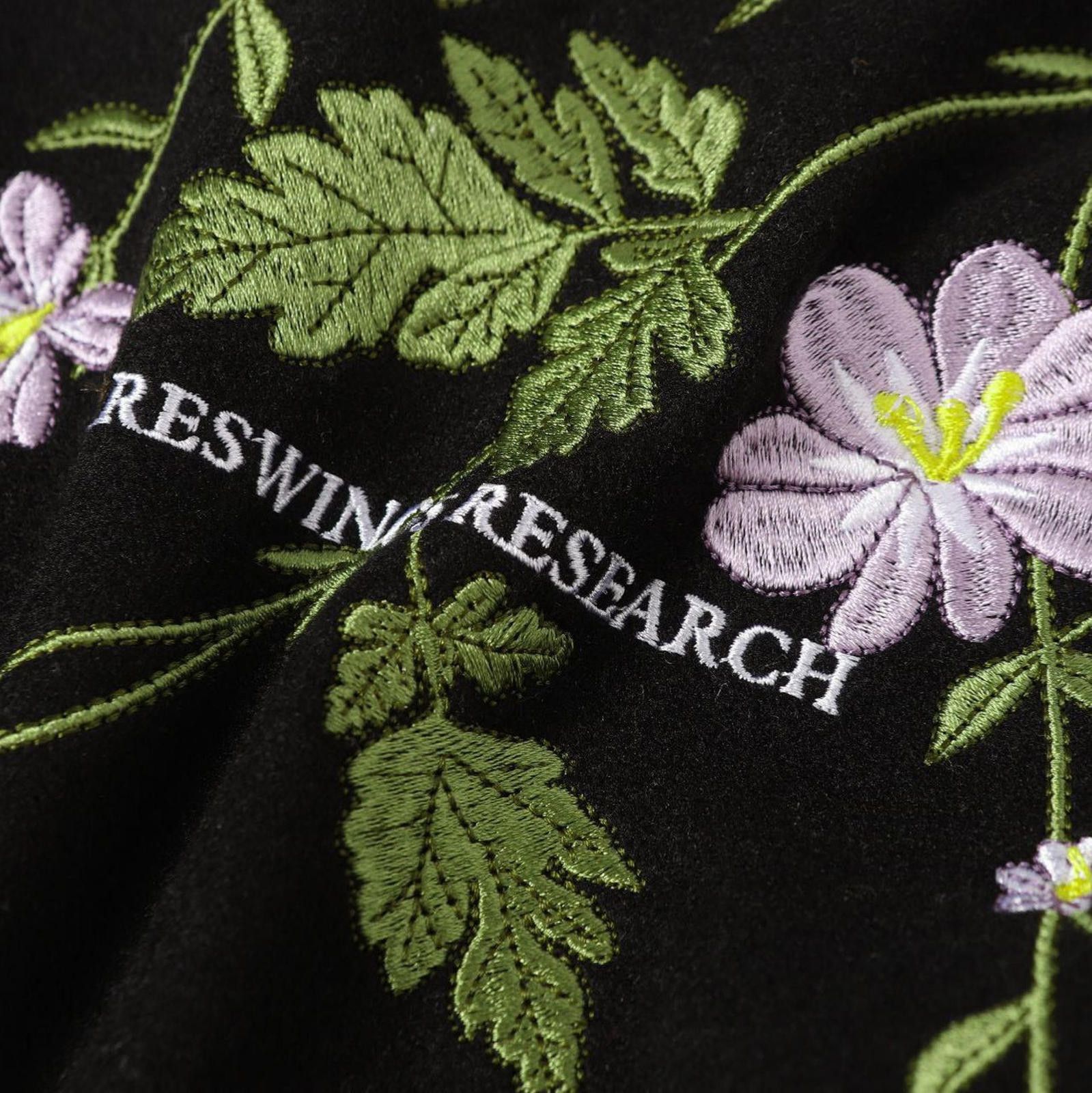 Japanese Brand Floral Embroidered Varsity Jacket Size M / US 6-8 / IT 42-44 - 2 Thumbnail
