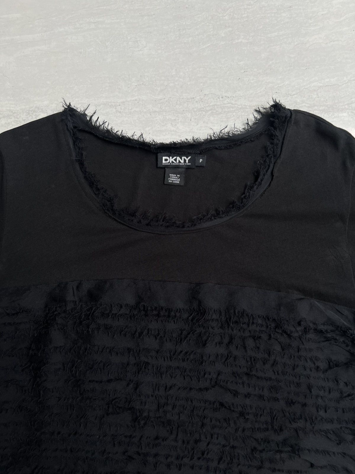 DKNY DKNY Black T-shirt Size US XS / EU 42 / 0 - 9 Thumbnail