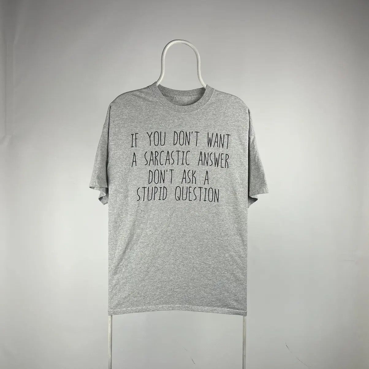 Band Tees Humor T-shirt Sarcastic answer size XLarge Size US XL / EU 56 / 4 - 1 Thumbnail