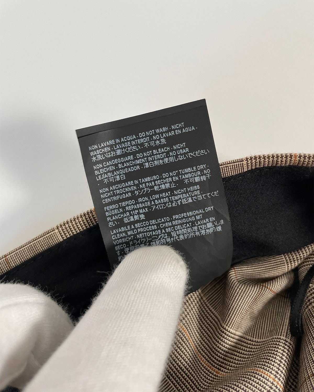 Balenciaga BALENCIAGA SS 17 Checked Shorts Size US 31 - 8 Thumbnail
