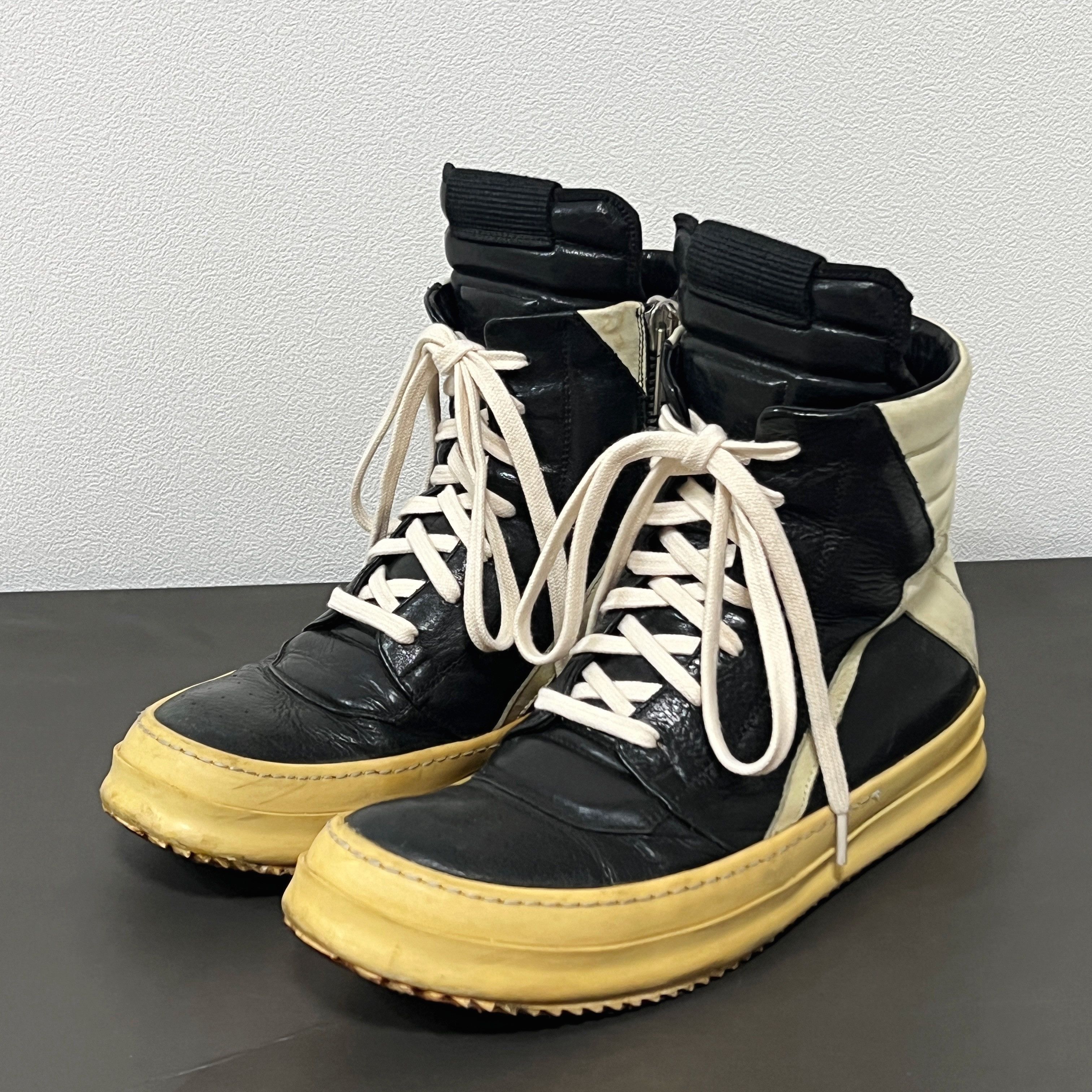Rick Owens SS11 Rick Owens Anthem Short Tongue Geobasket Sneaker