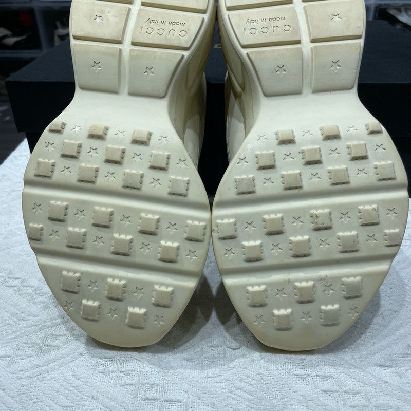 Gucci Gucci Rhyton Classic Logo Low-Top Sneakers for Men - Size US 8.5 / EU 41-42 - 7 Thumbnail