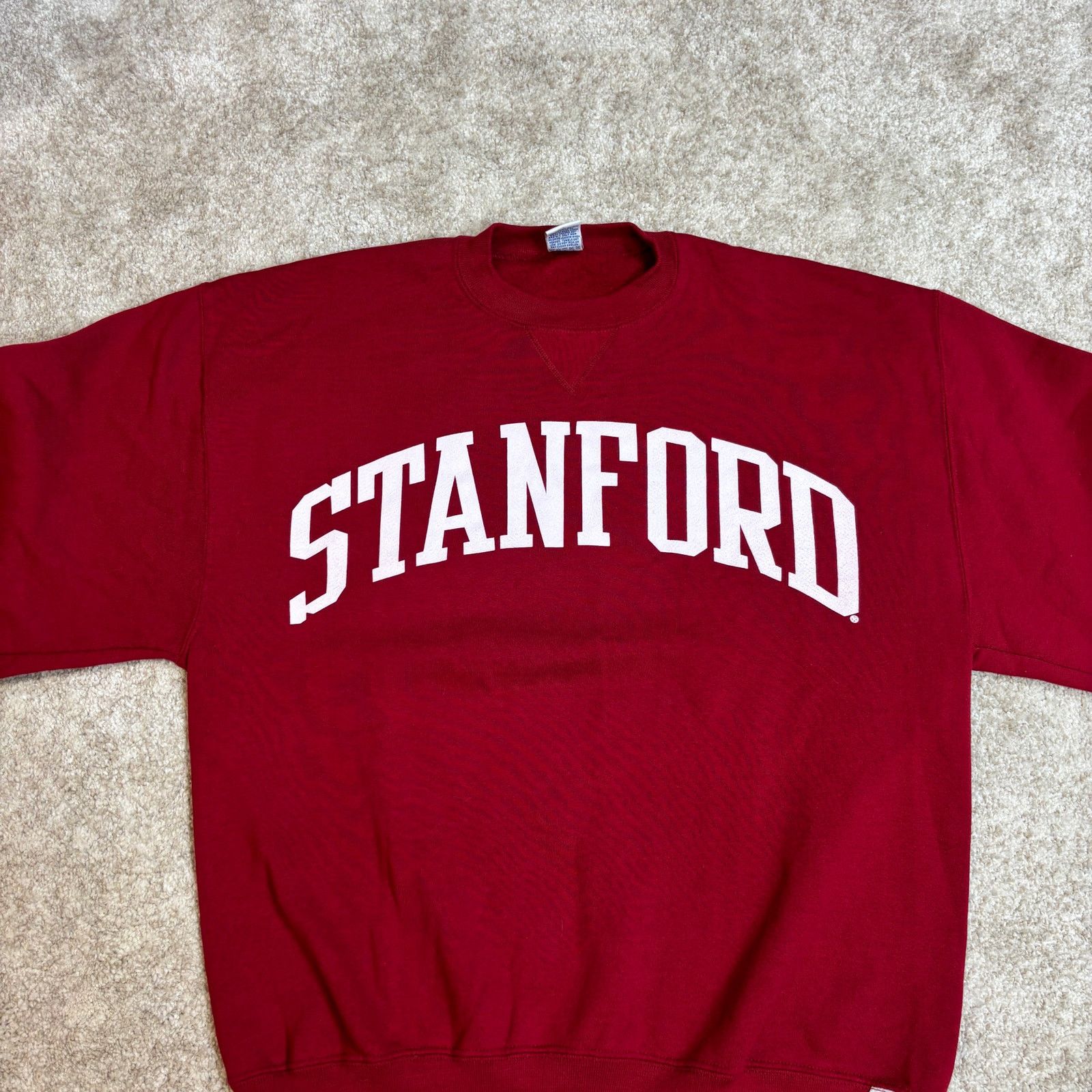 Russell Athletic × Vintage Vintage 90s Stanford University Crew Sweatshirt Men's Large Size US L / EU 52-54 / 3 - 2 Thumbnail