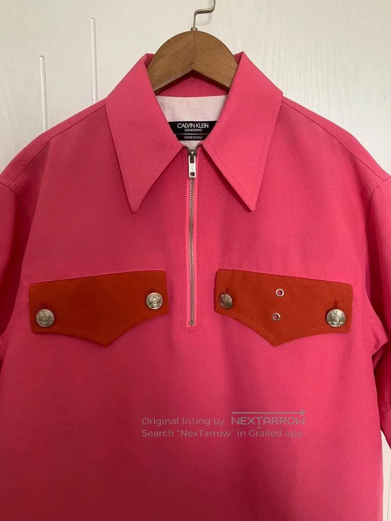 Calvin Klein 205W39NYC Raf Simons 205W39NYC Short Sleeve Shirt . Size US S / EU 44-46 / 1 - 1 Thumbnail