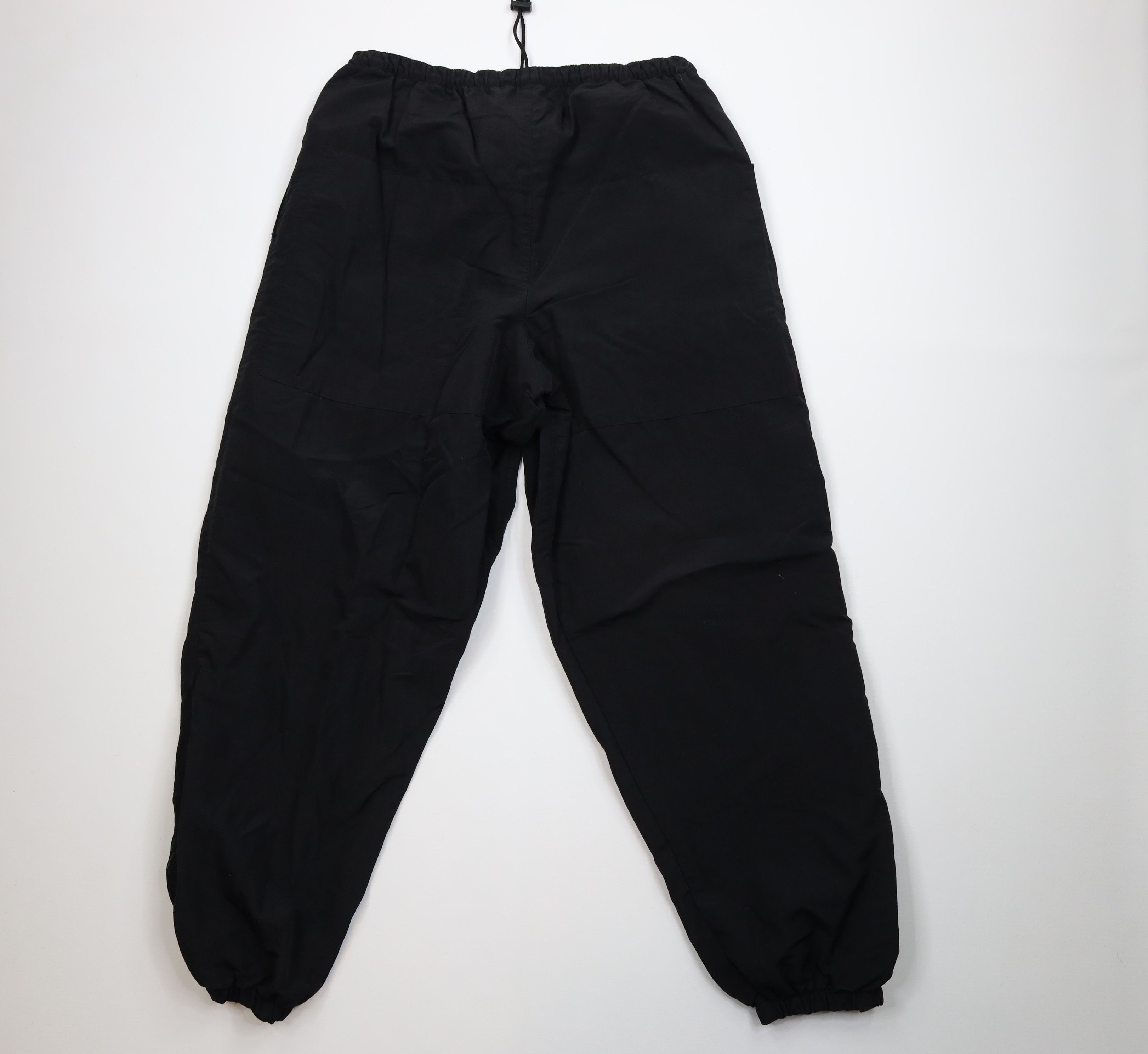 Vintage Vintage 90s Streetwear Windbreaker Joggers Pants Black Size US 38 / EU 54 - 8 Thumbnail