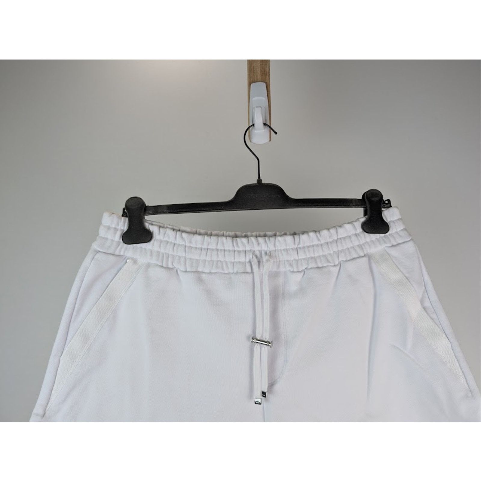 Amiri o1rshd1 MA Bar Watercolor Logo Short in White Size US 30 / EU 46 - 3 Thumbnail