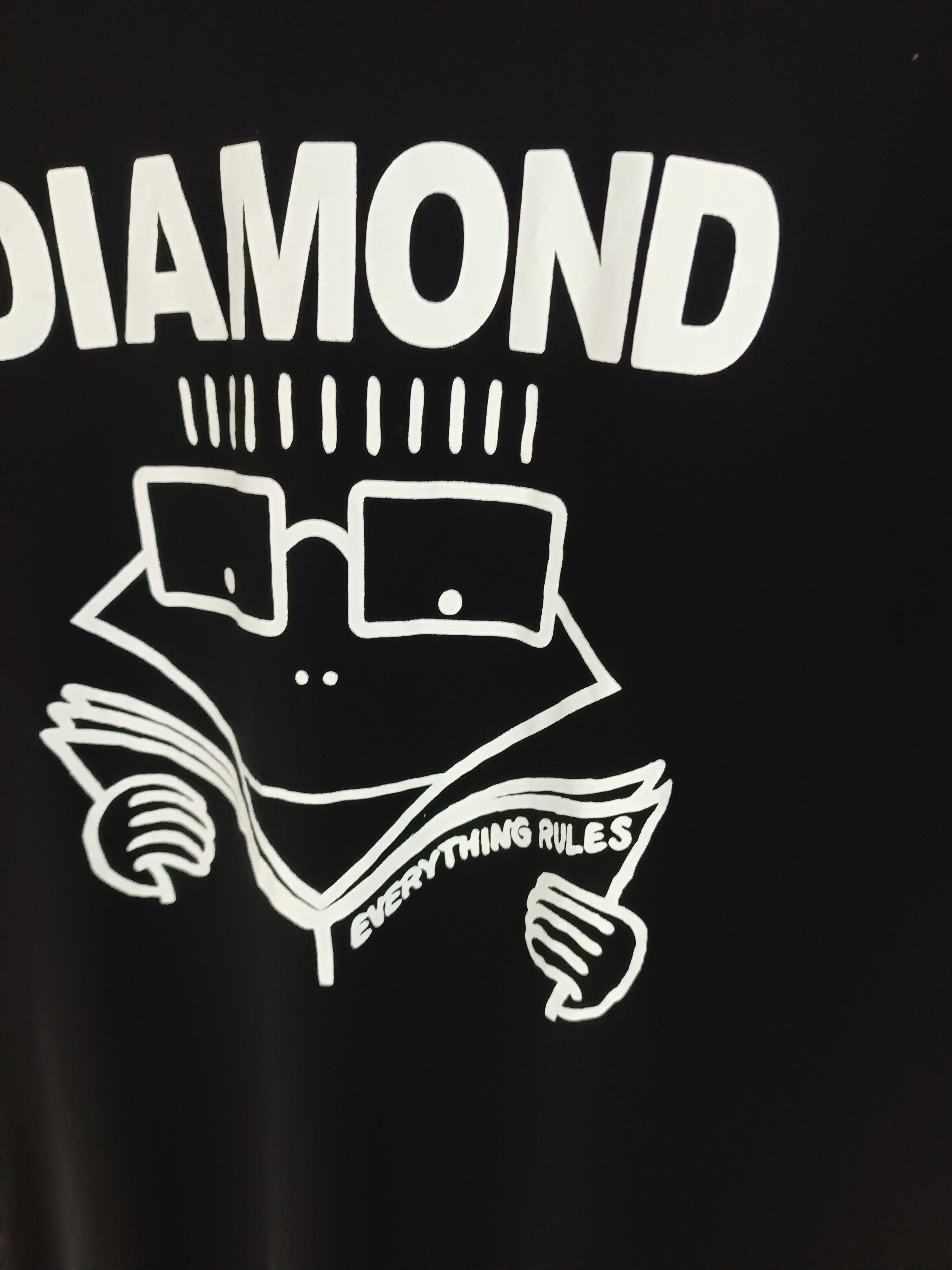 Diamond Supply Co. DESCENDENTS "MILO" X DIAMOND SUPPLY TEE Size US XL / EU 56 / 4 - 8 Thumbnail