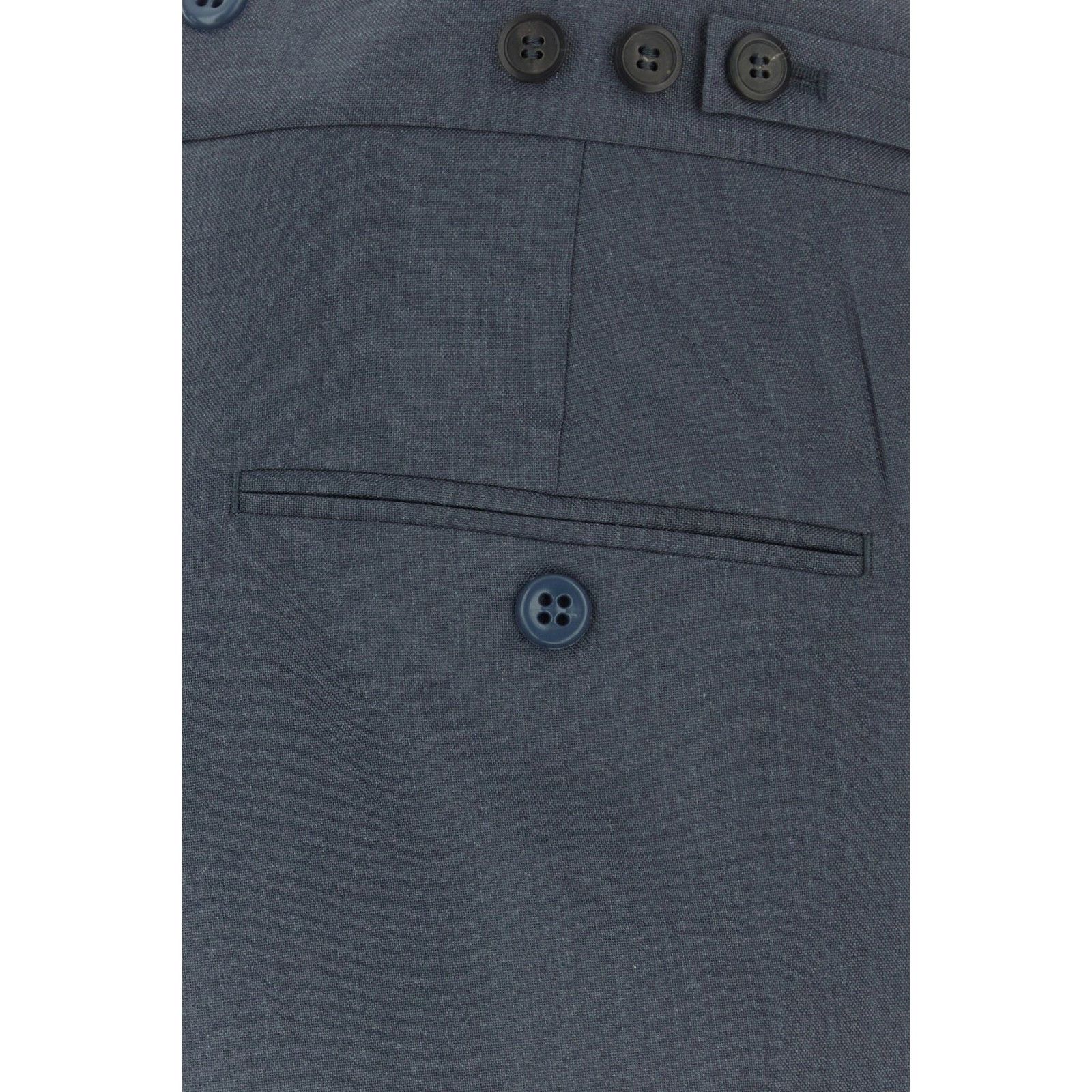 Prada PRADA Blue Mohair Blend Pants New And Authentic (Men's size: Size US 34 / EU 50 - 3 Thumbnail