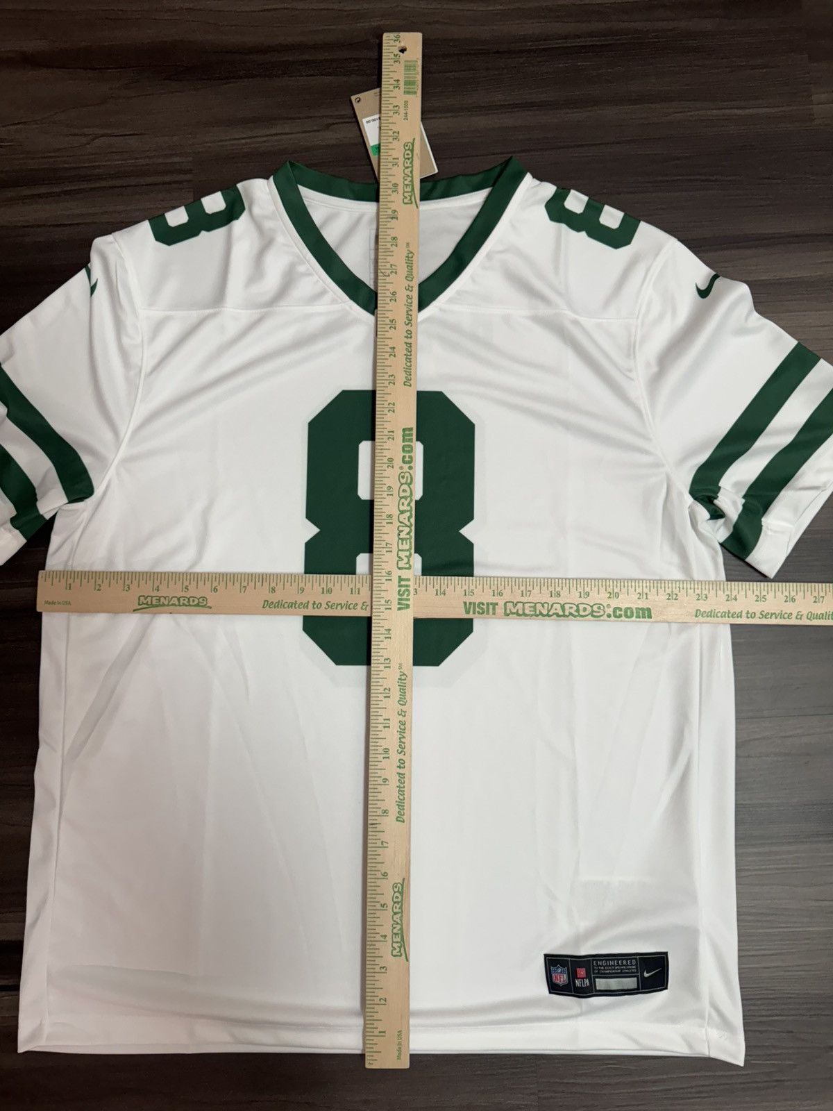 Nike Nike Engineered New York Jets Aaron Rodgers #8 NFL Jersey Size US XL / EU 56 / 4 - 7 Thumbnail