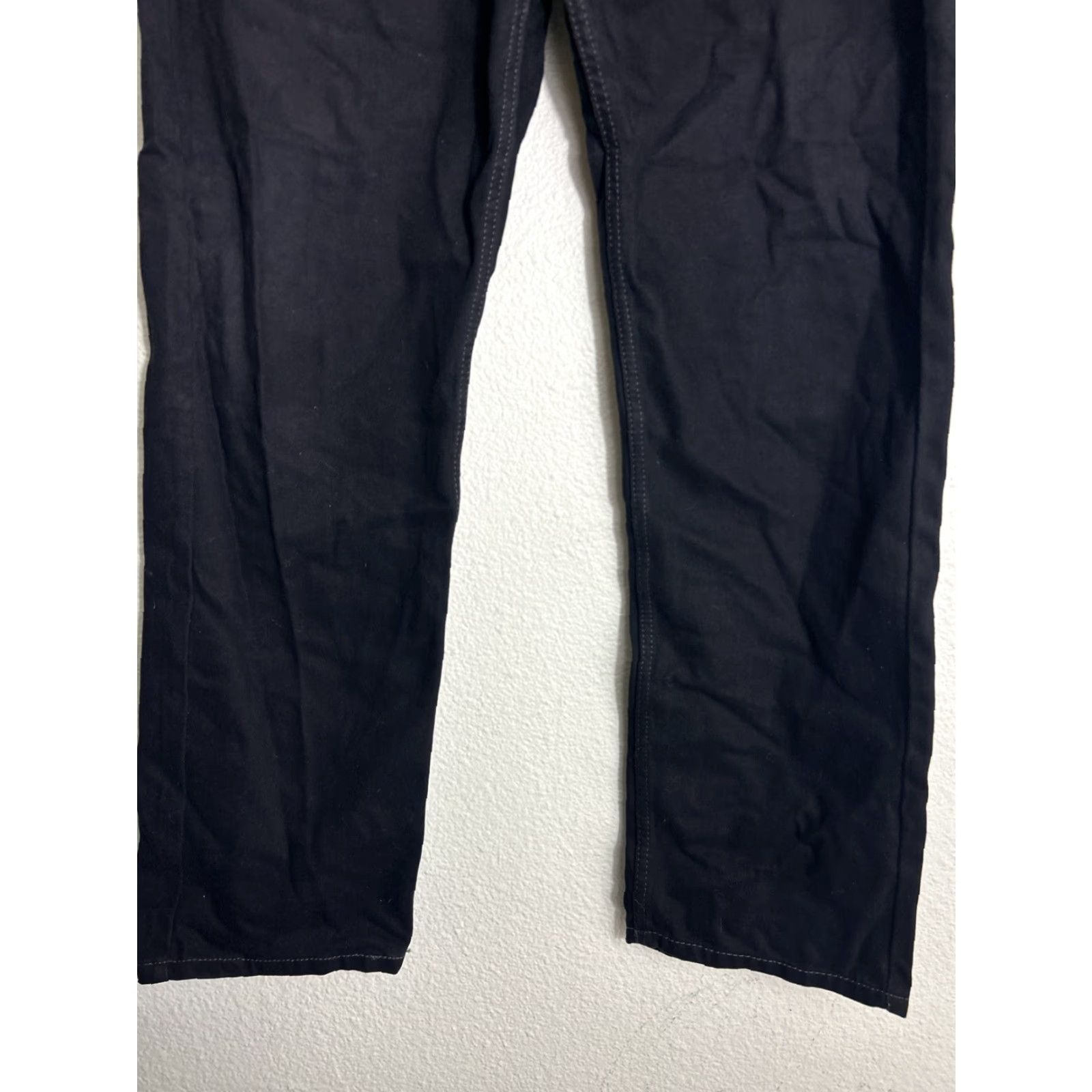 Levi's Levis 505 Black Straight Jeans Mens Size 40x32 Size Type Regular Jeans Men Black 505 Straight Size US 40 / EU 56 - 2 Thumbnail
