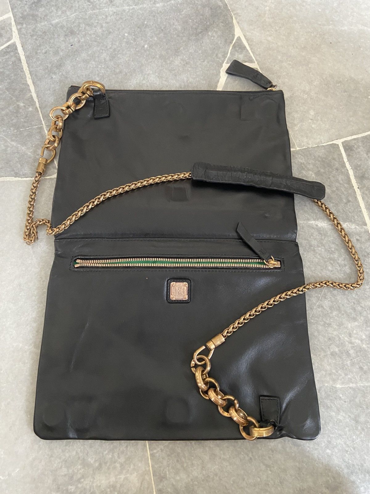 MCM MCM Bag Black Leather Crossbody Bag Size ONE SIZE - 4 Thumbnail