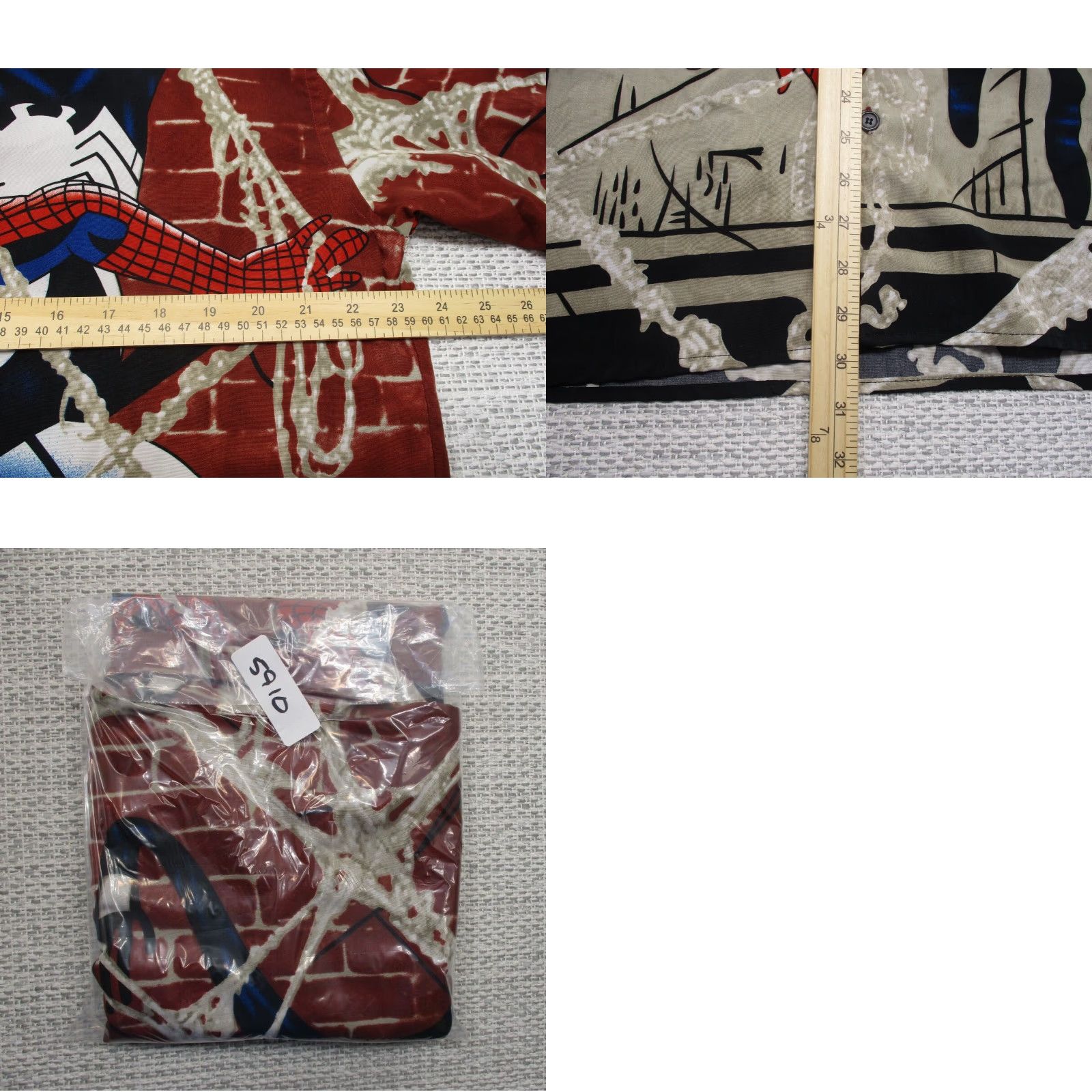 Vintage VINTAGE Spider Man Shirt Mens M Short Sleeve Button-Up Top All Over Pattern Comics AOP 90s Y2K Model Spider Man Theme Mens Size US M / EU 48-50 / 2 - 8 Thumbnail