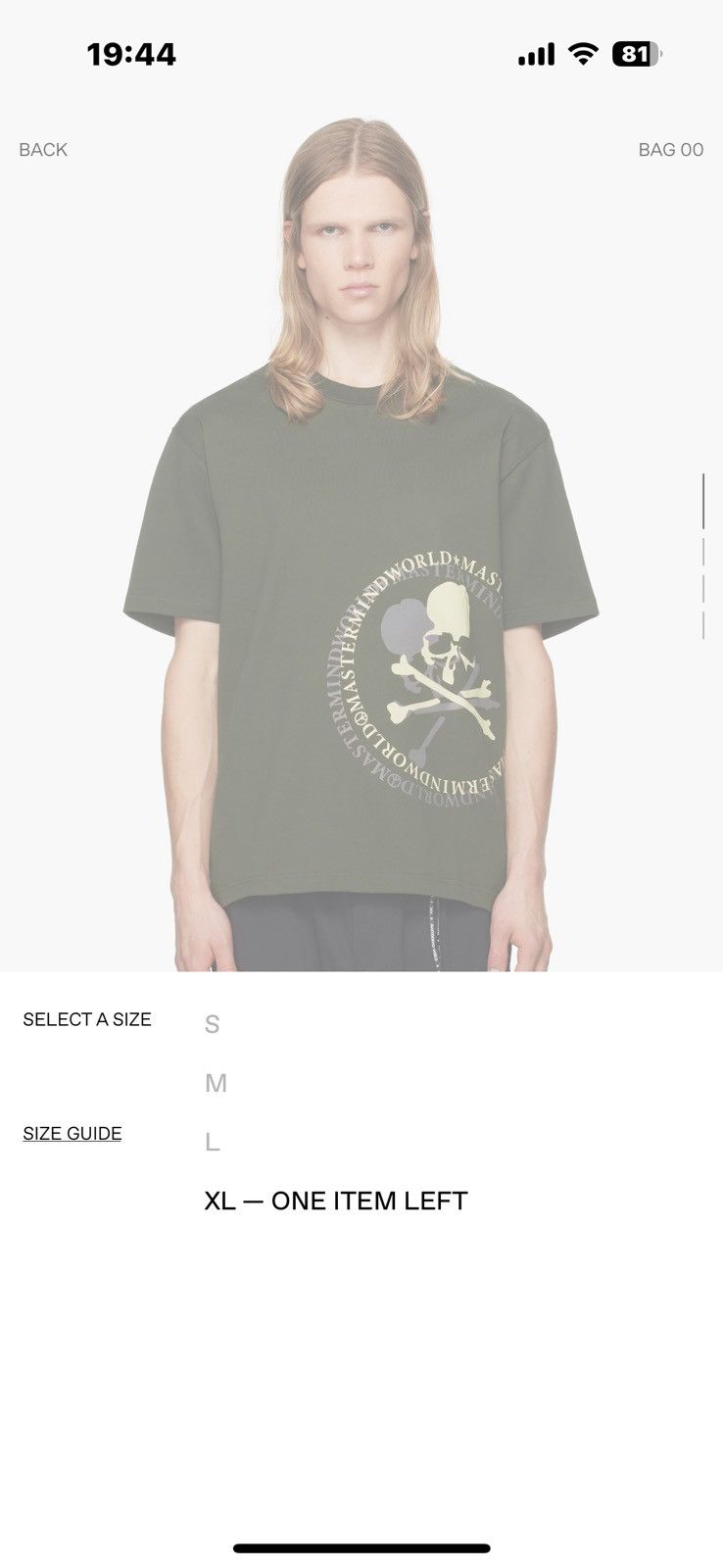 Mastermind World (Rare) Mastermind Flash Skull Oversized Tee Size US M / EU 48-50 / 2 - 8 Thumbnail