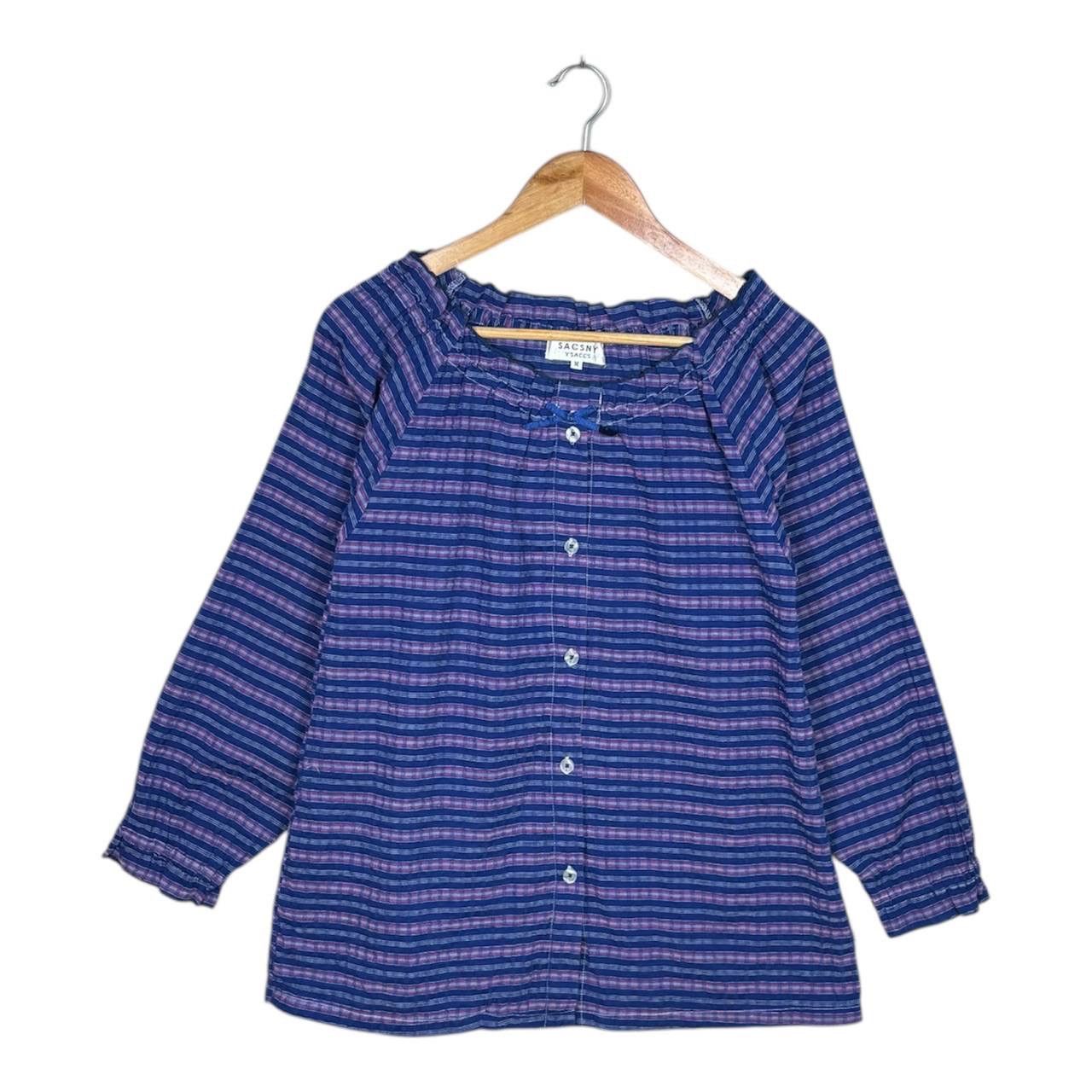 Yohji Yamamoto SACSNY Y’saccs by Yohji Yamamoto Button Up Blouses Size M / US 6-8 / IT 42-44 - 1 Thumbnail