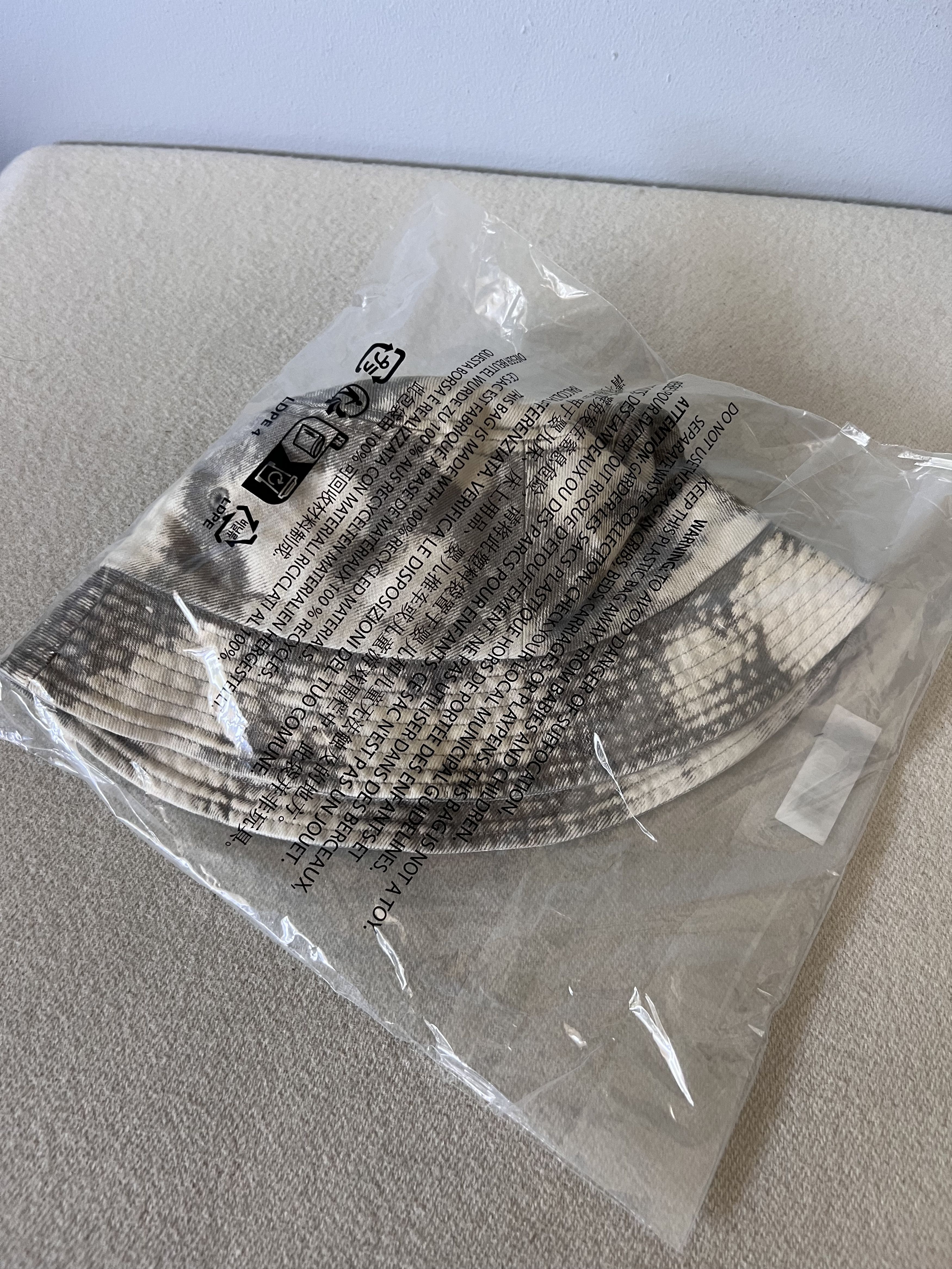 Supreme S/M Supreme Bleached Denim Crusher Hat Size ONE SIZE - 3 Thumbnail