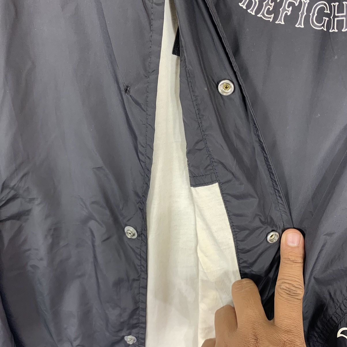 Vintage Vintage 90s Los Angeles Core Fighter Black Coach Jacket Size US M / EU 48-50 / 2 - 9 Thumbnail