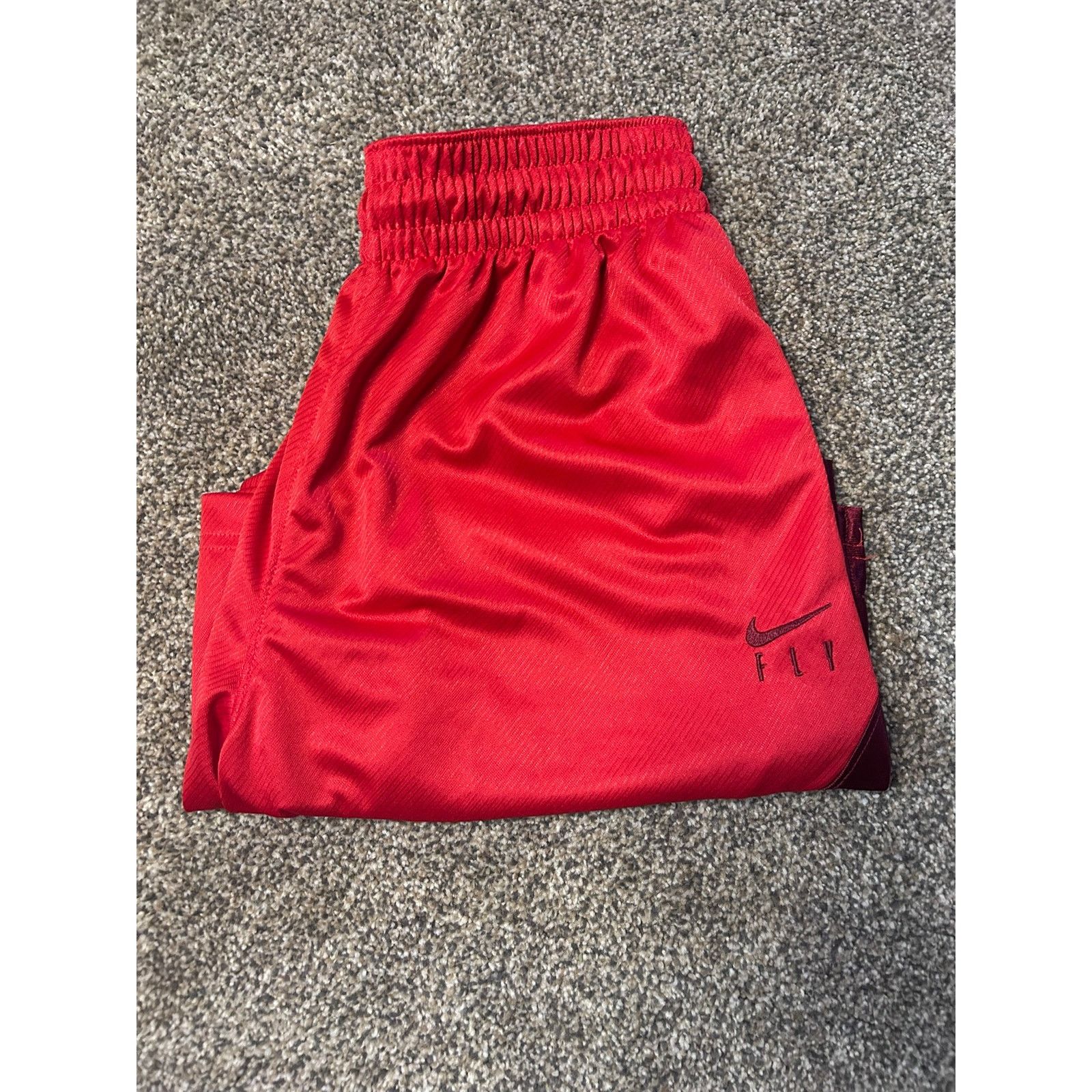 Nike Nike Dri-FIT ISoFly Women's Red Loose Fit Basketball Shorts Size 27" / US 4 / IT 40 - 9 Thumbnail