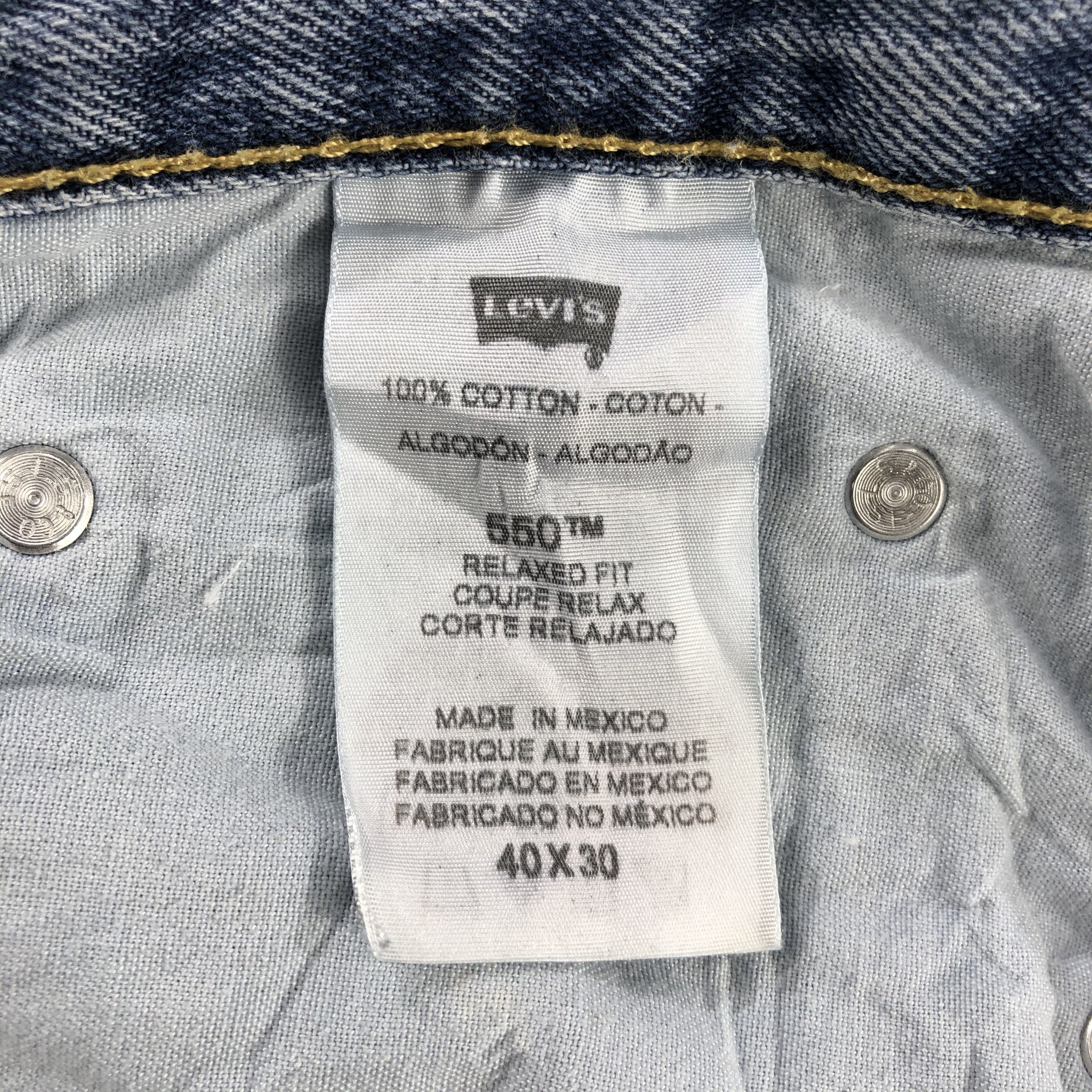 Levi's × Vintage Vintage Blue Wash Levis 550 Jeans-JM2876 Size US 39 - 11 Thumbnail