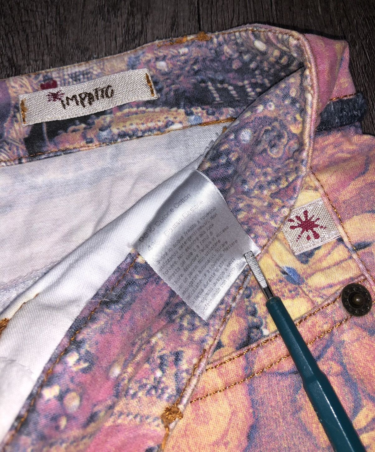 Designer × If Six Was Nine × Vintage Vintage Rare Impatto Italian Designer Pant Size 30" / US 8 / IT 44 - 23 Thumbnail