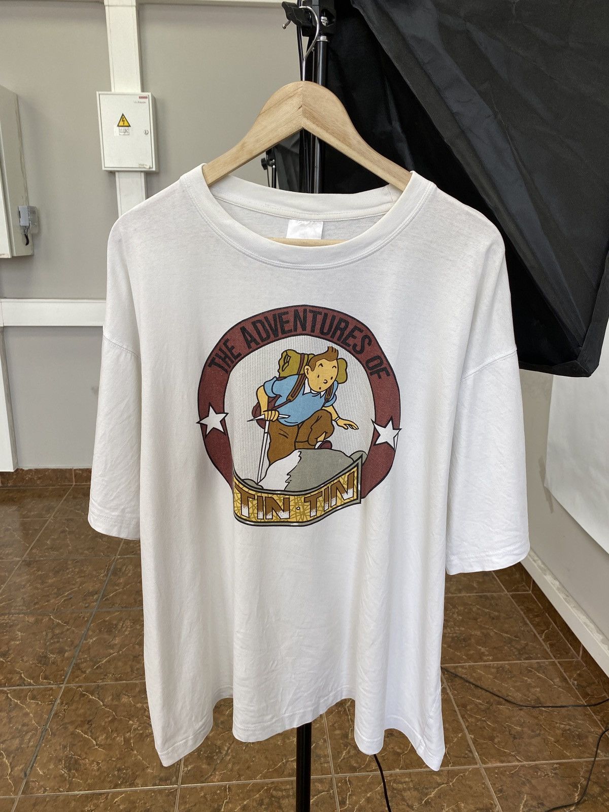 Cartoon Network Vintage 90s The Adventure of Tin Tin Y2K Retro Rare Hype Size US XL / EU 56 / 4 - 1 Thumbnail